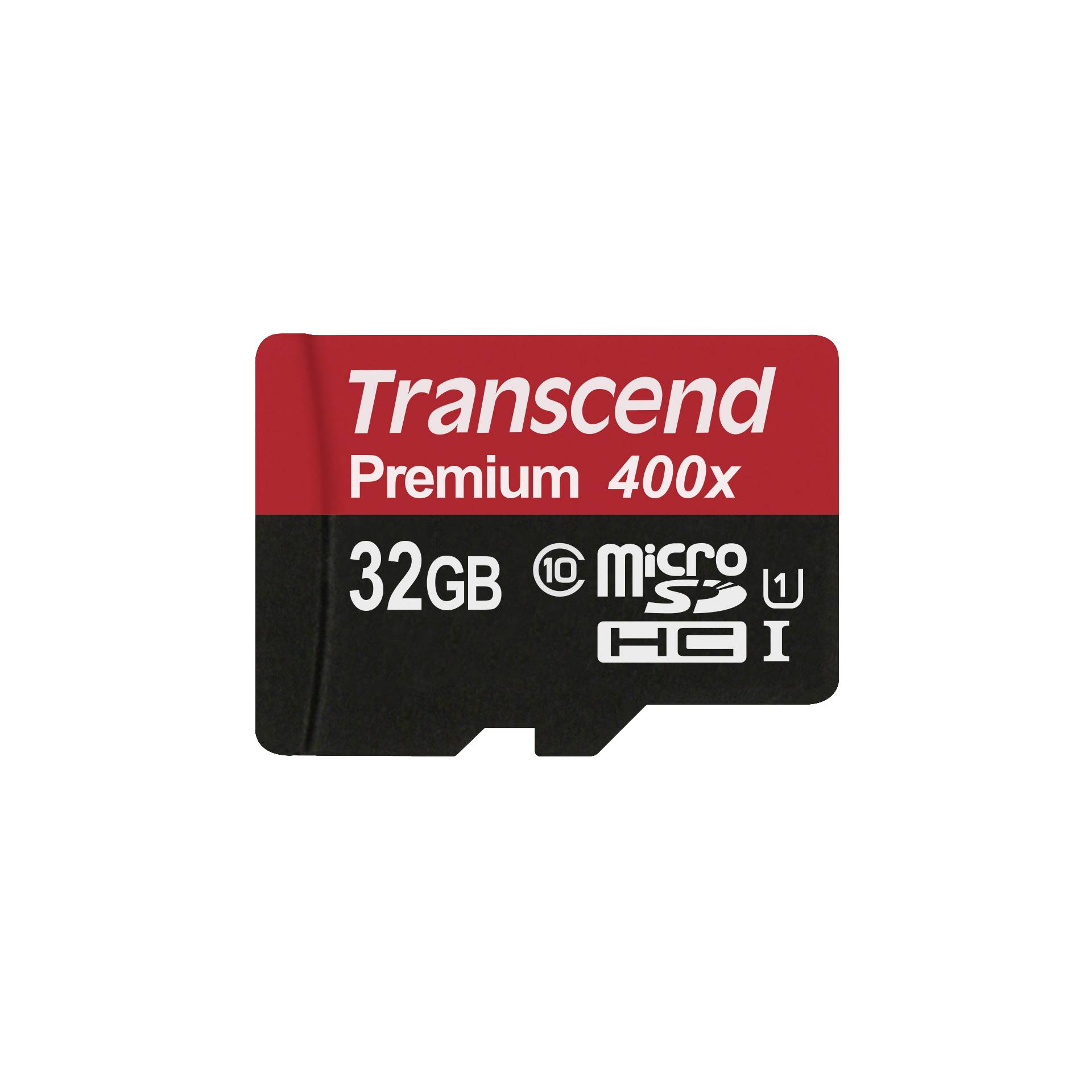 Transcend microSDHC 32GB Class 10 UHS-I 400x + SD adatt.