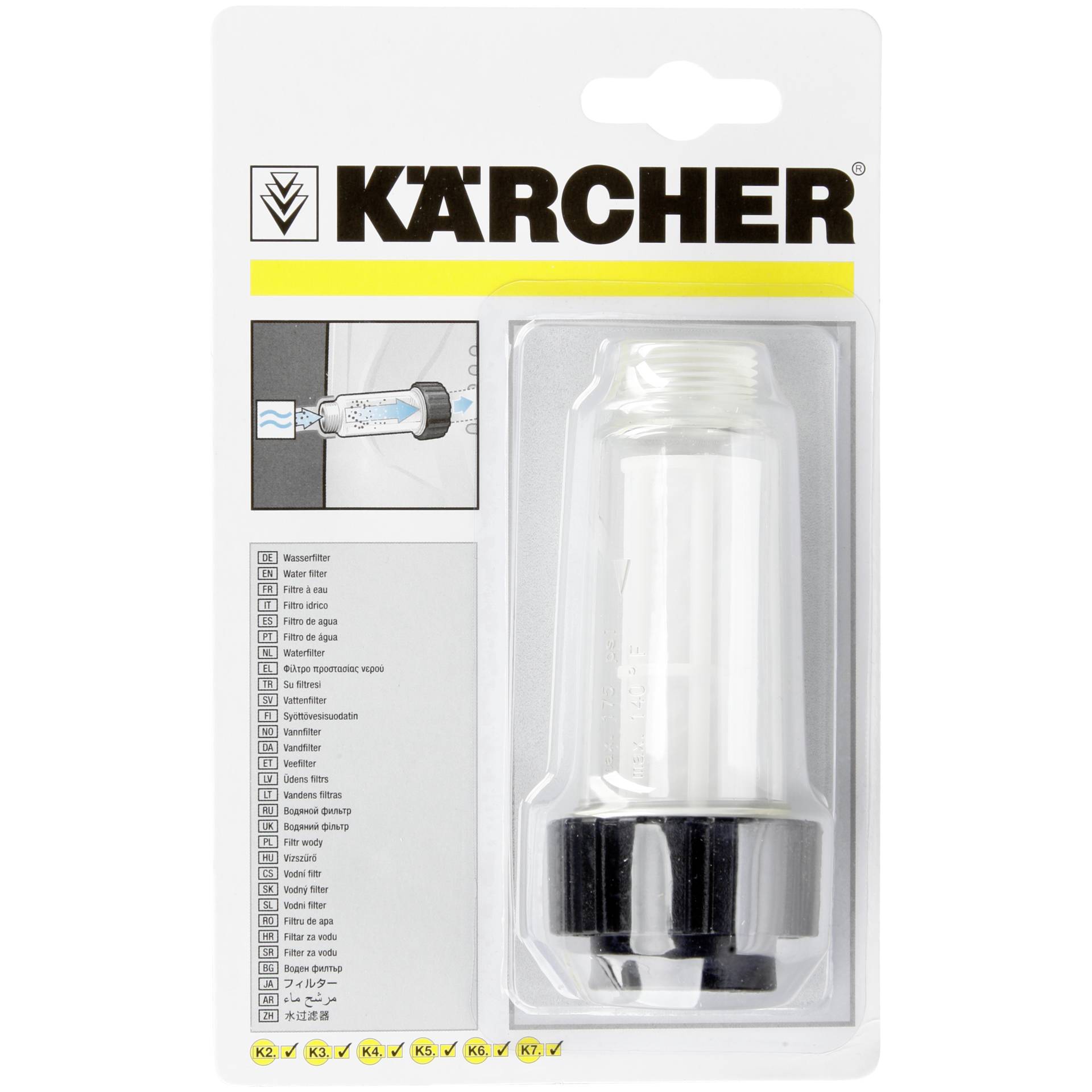 Kärcher Wasserfilter per Filtro Idrico