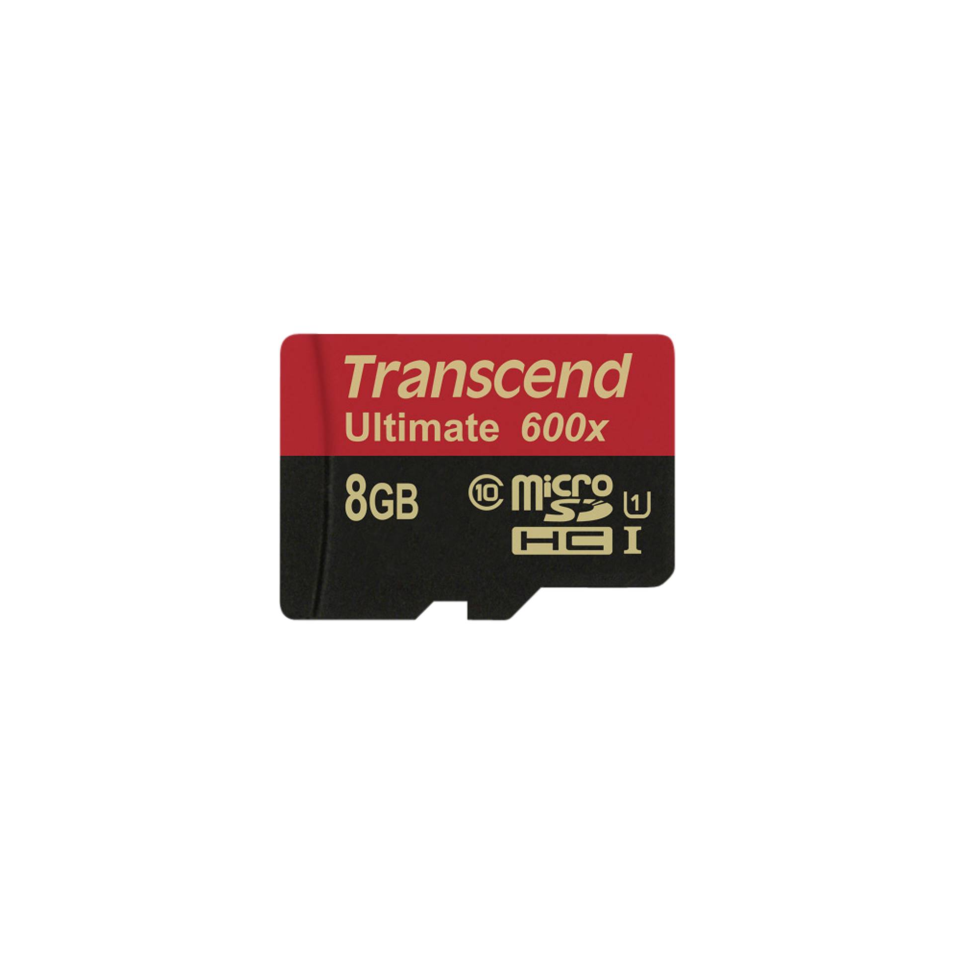 Transcend microSDHC 8GB Class 10 UHS-I MLC 600x + Adattat.SD