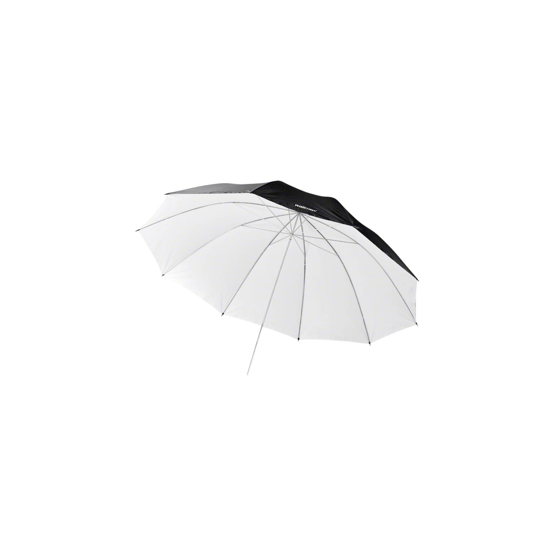 walimex pro ombrello riflettente nero/bianco, 150cm
