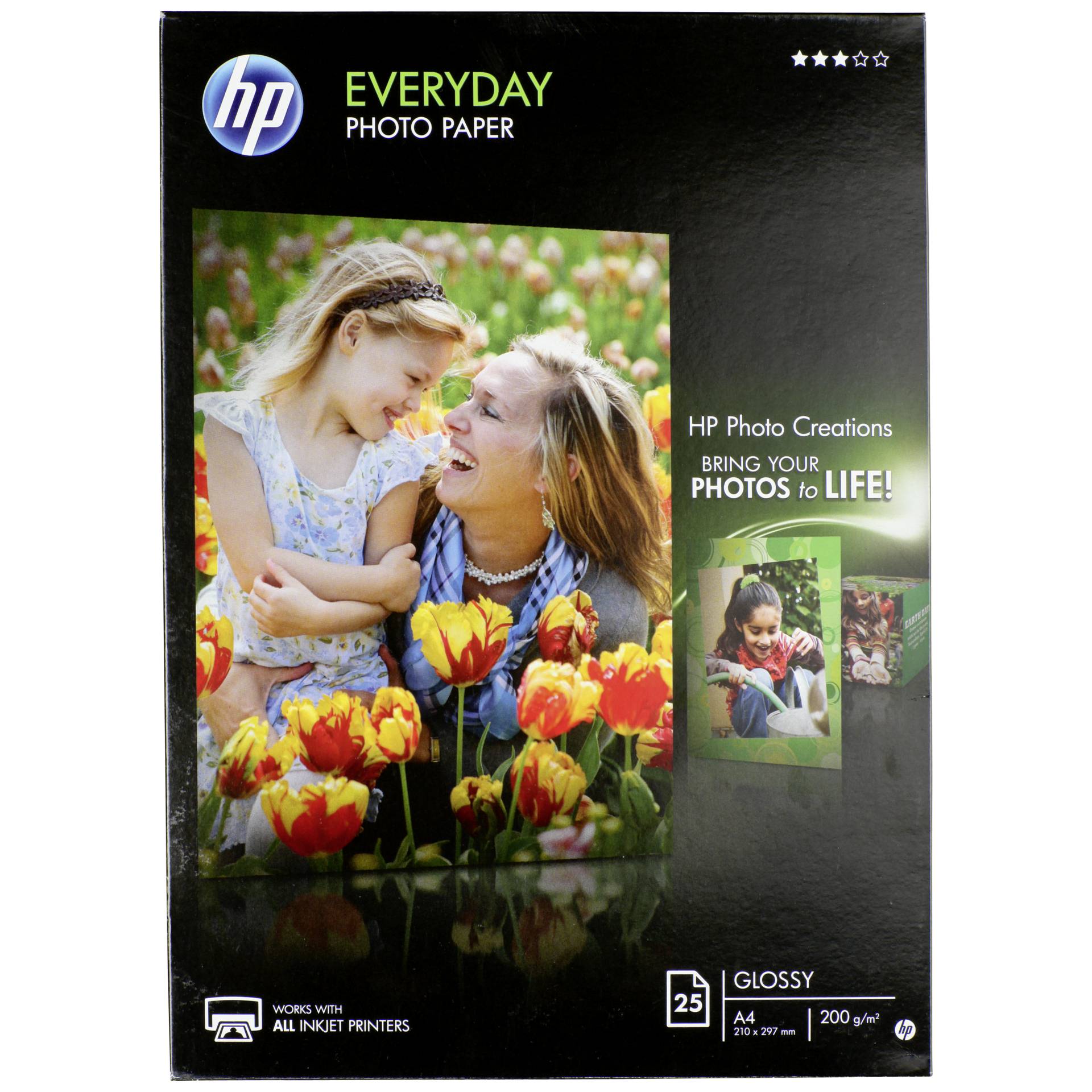 HP Fotopapier, lucida A 4 200 g, 25 foglio Q 5451 A