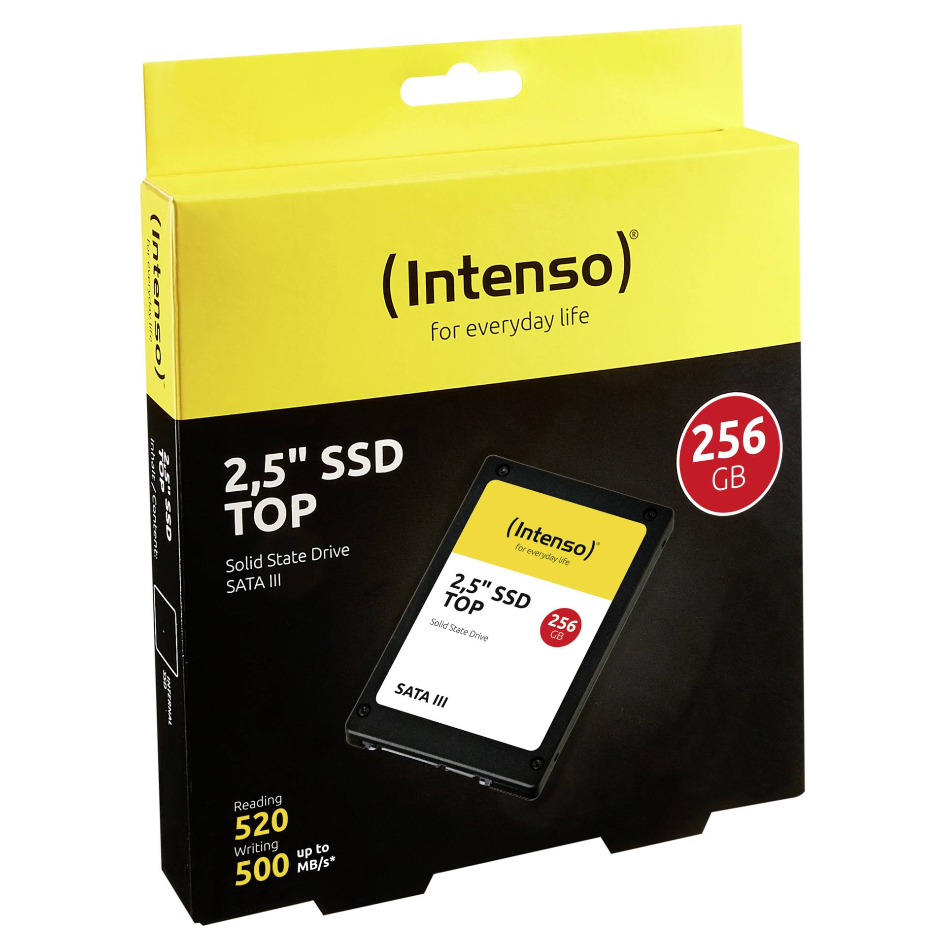 Intenso TOP SSD 2,5        256GB SATA III / Solid State Driv
