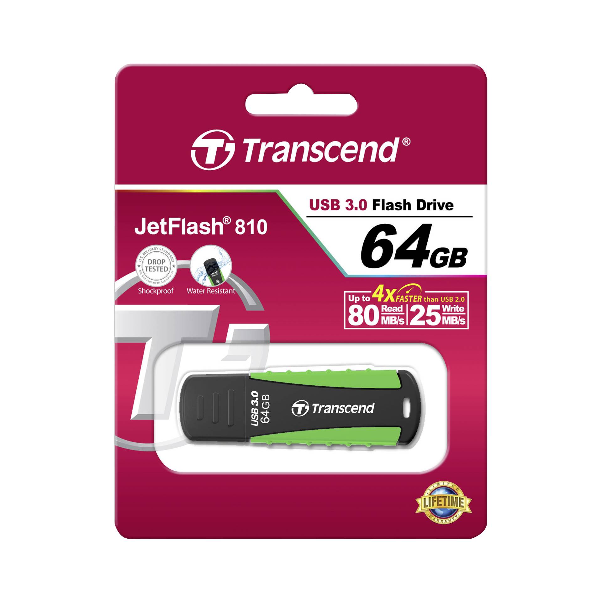 Transcend JetFlash 810 64GB USB 3.0