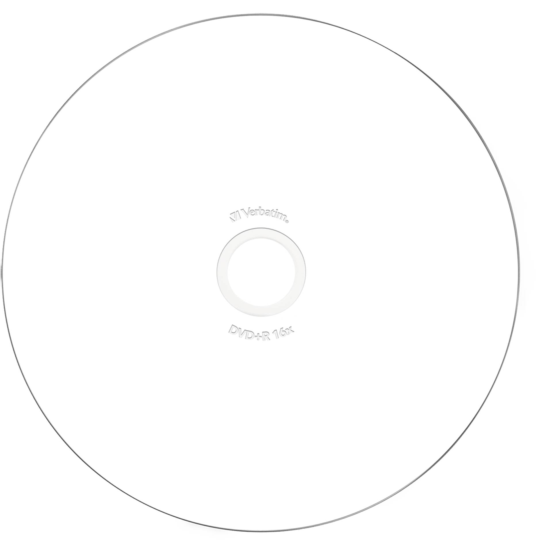 1x10 Verbatim DVD+R 4,7GB Jewel 16x Speed, printable