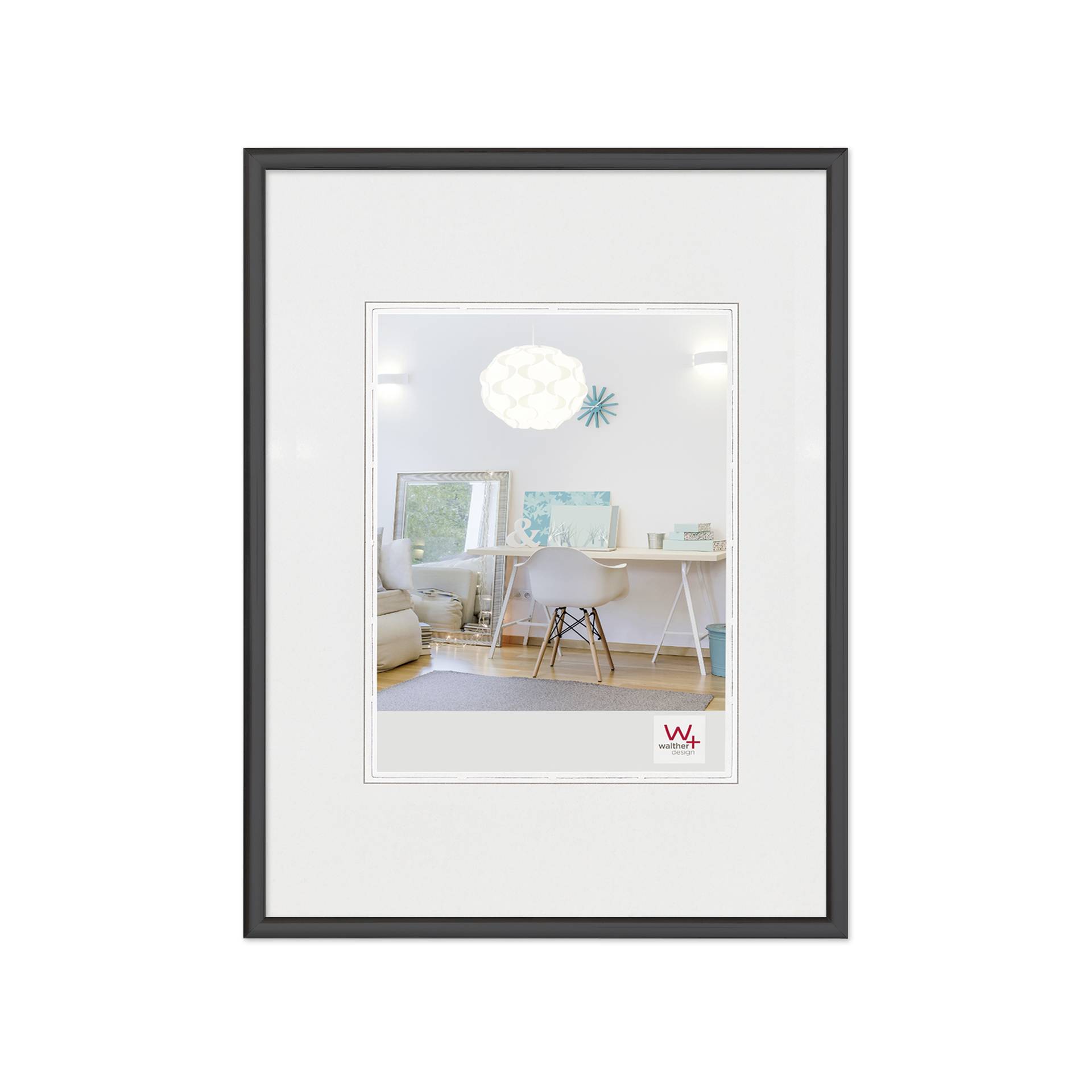 Walther New Lifestyle      18x24 plastica nero KV824B