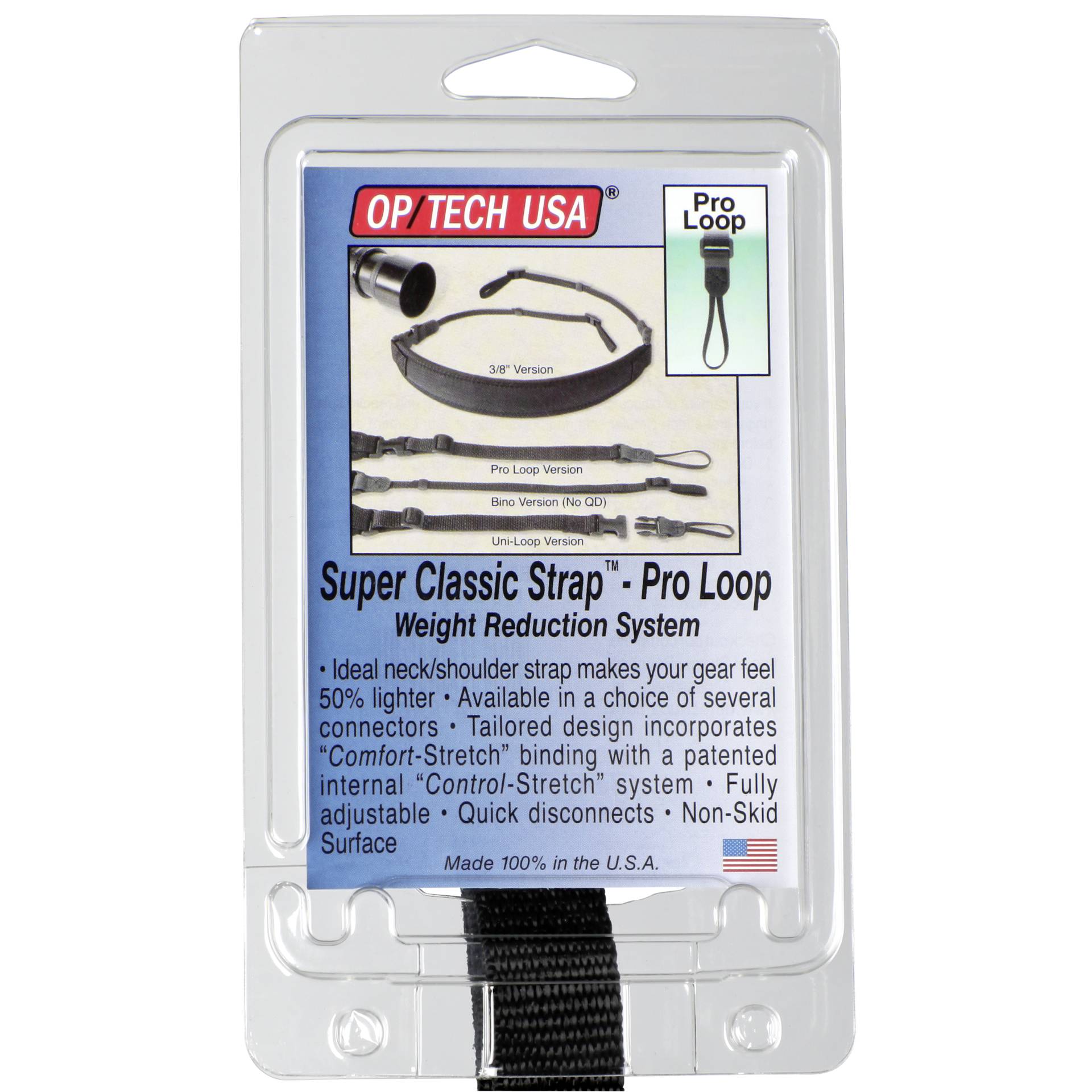 OP TECH Strap System Super Classic-Strap Pro Loop