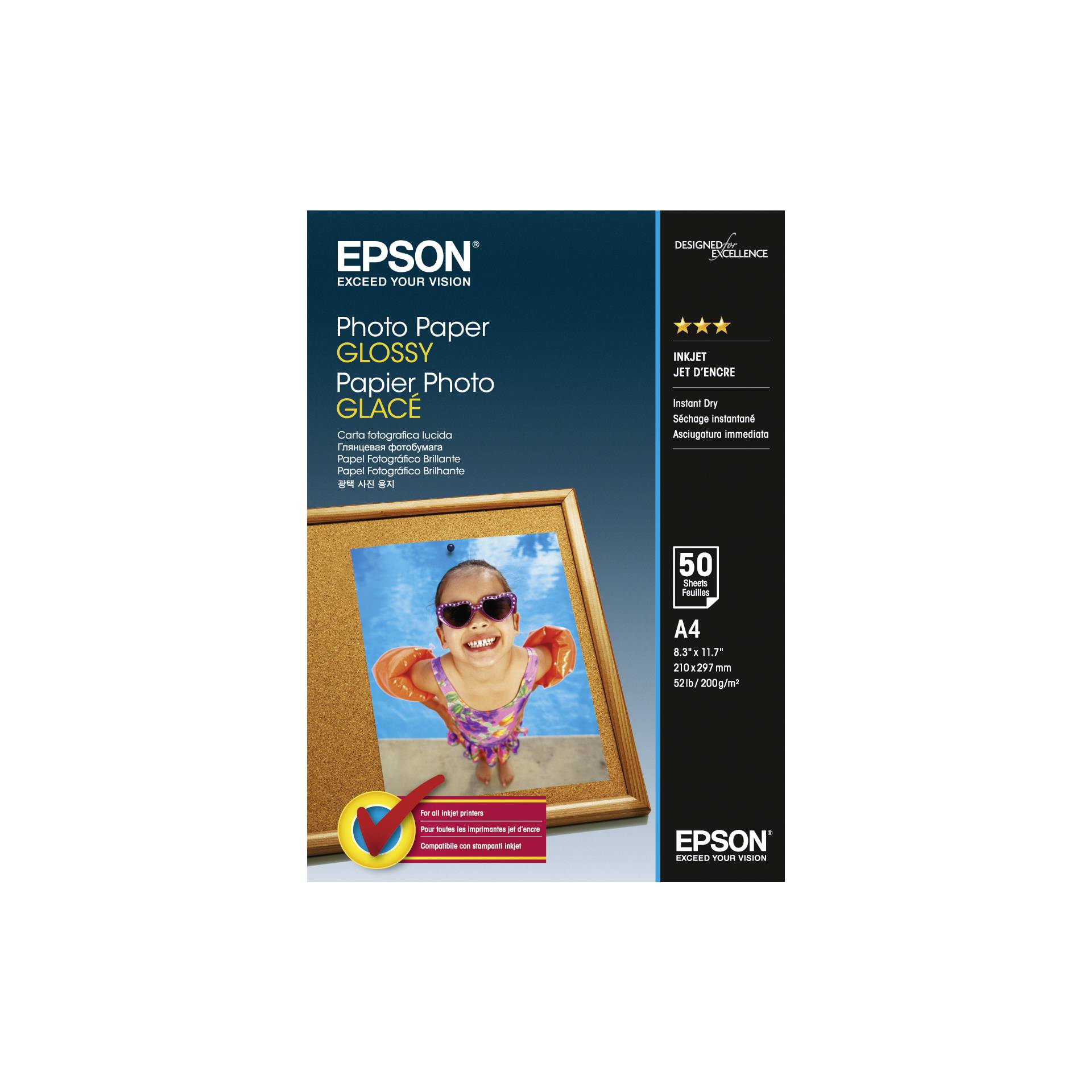 Epson Photo carta brillante A 4 50 fogli 200 g