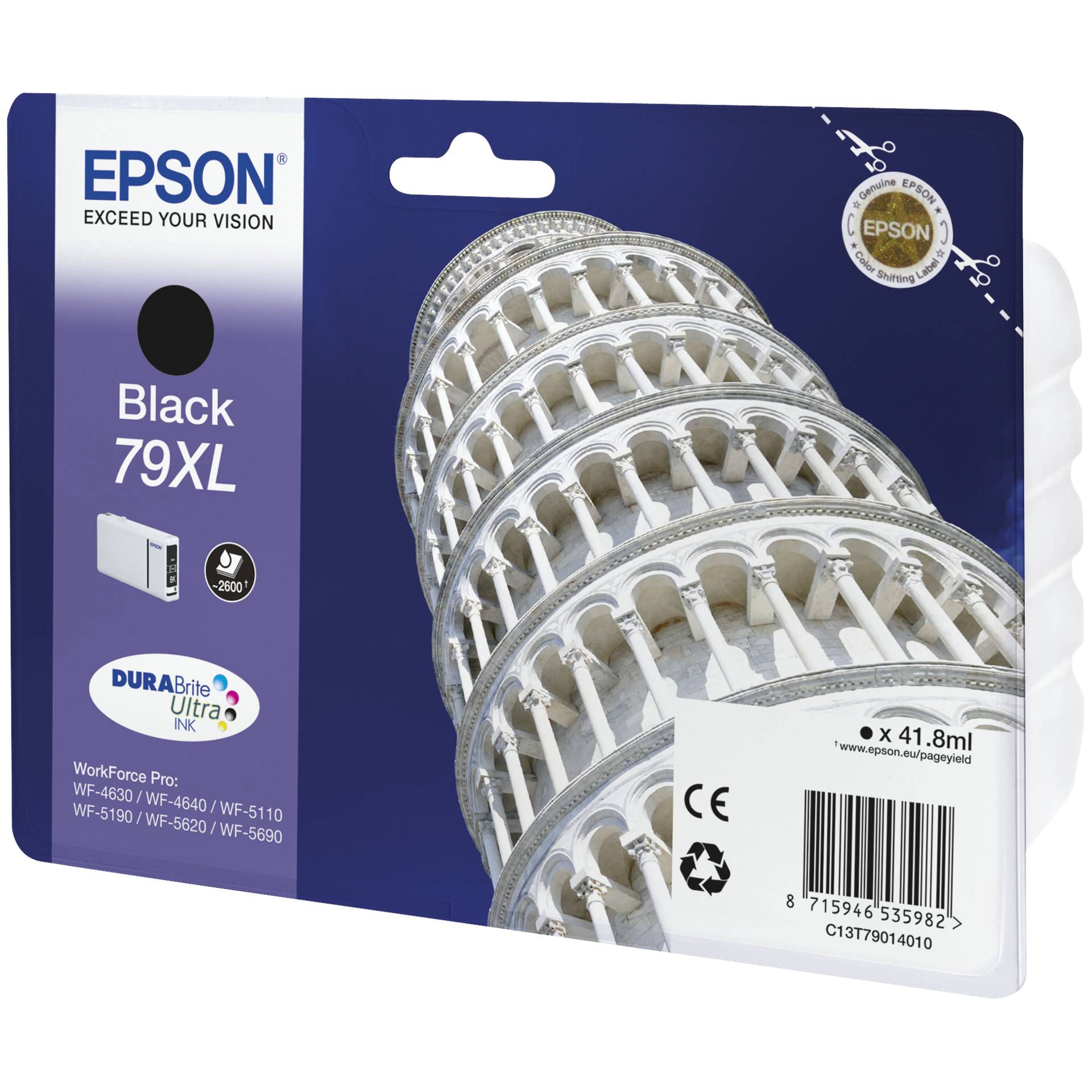 Epson DURABrite Ultra Ink 79 XL cartuccia nero T 7901