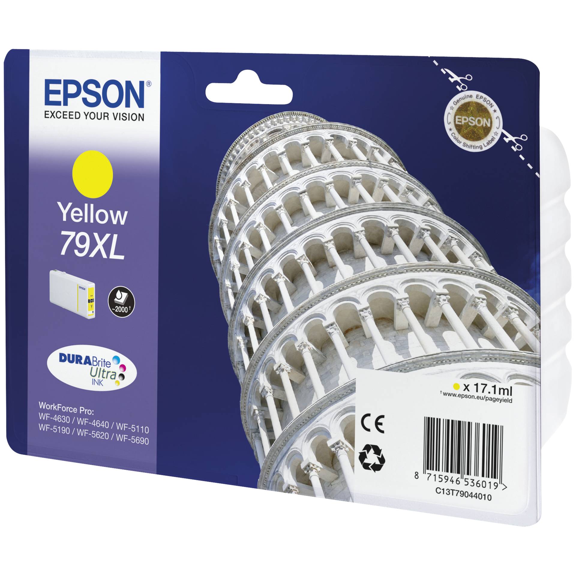 Epson DURABrite Ultra Ink 79 XL cartuccia giallo T 7904