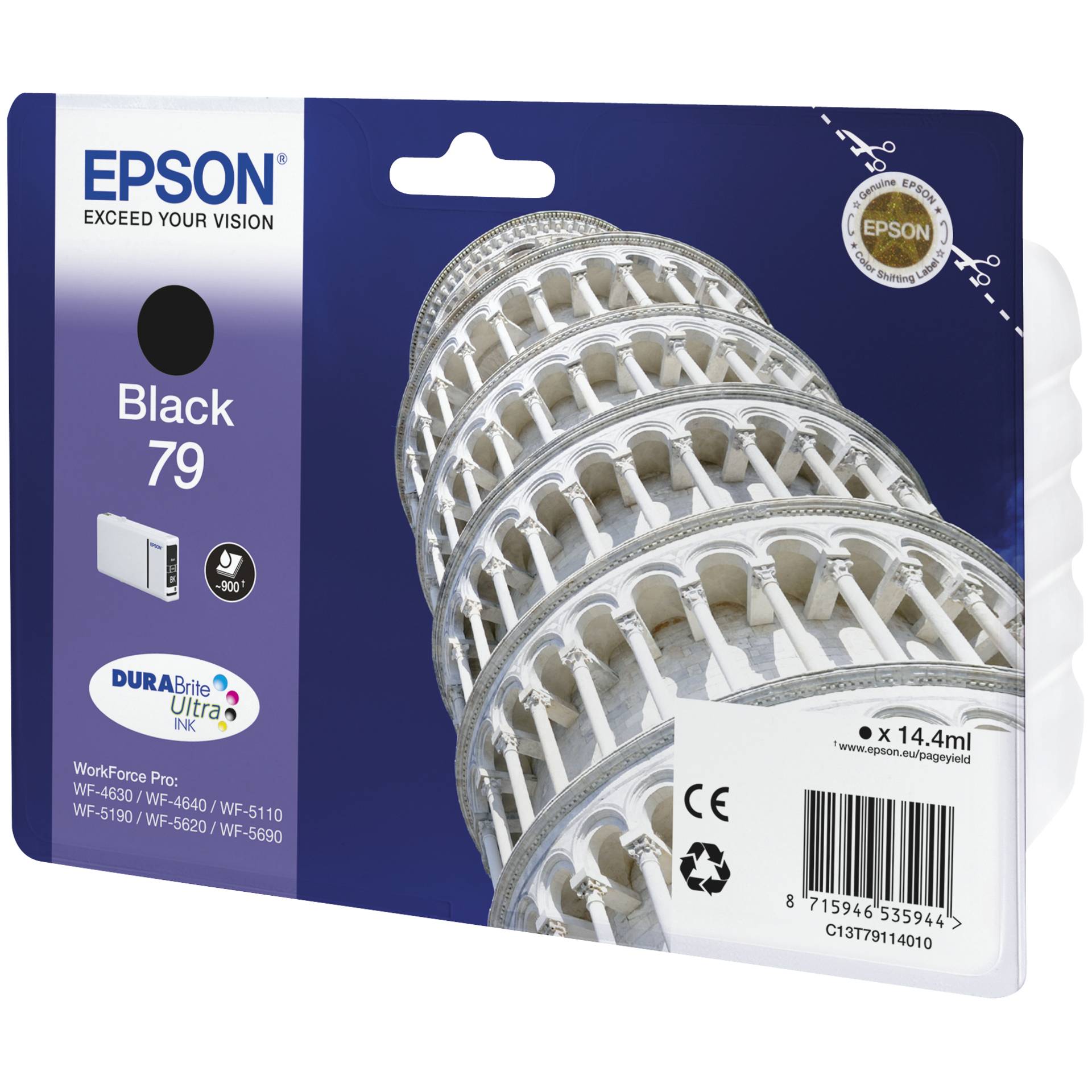 Epson DURABrite Ultra Ink 79 cartuccia nero T 7911