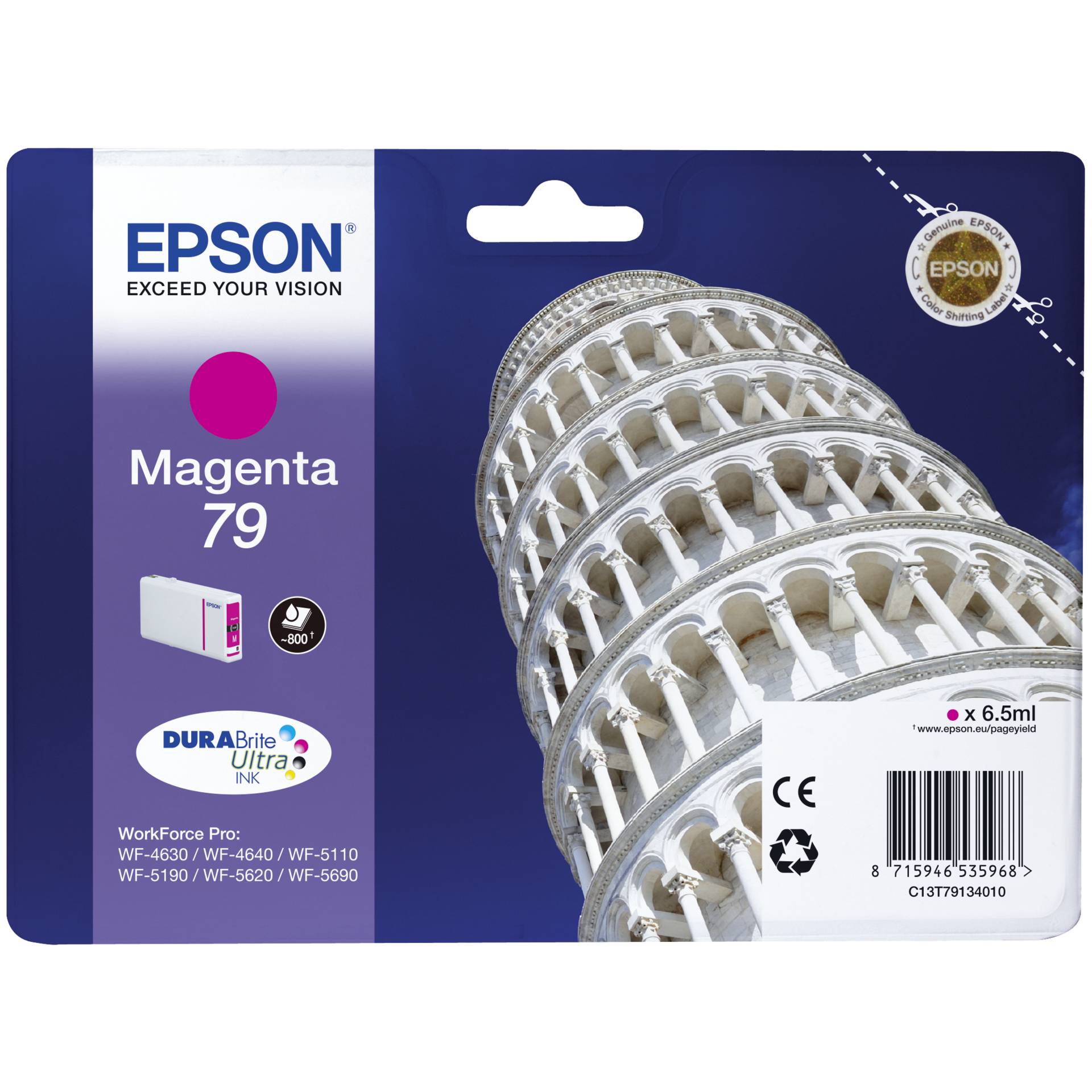 Epson DURABrite Ultra Ink 79 cartuccia magenta T 7913