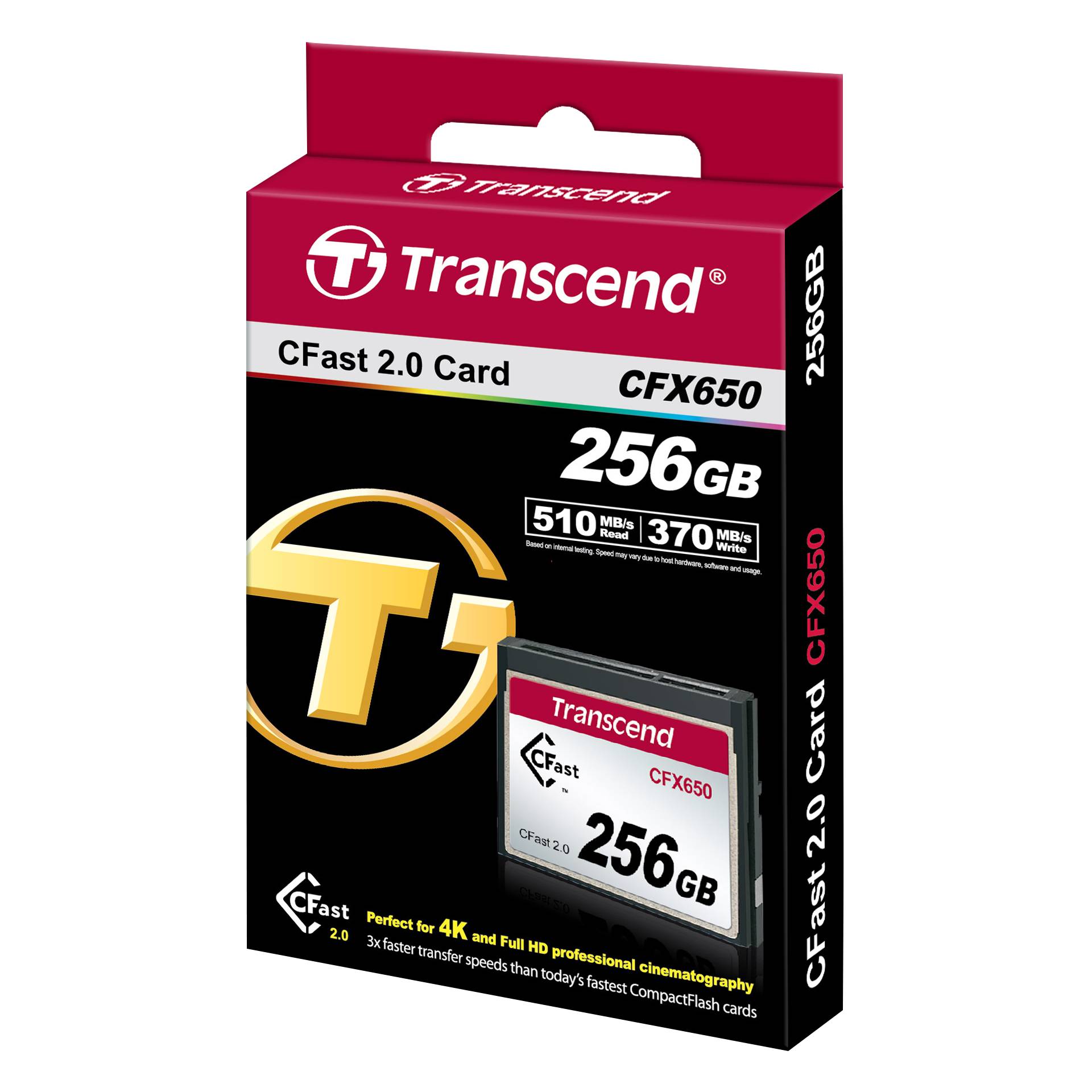 Transcend CFast 2.0 CFX650 256GB