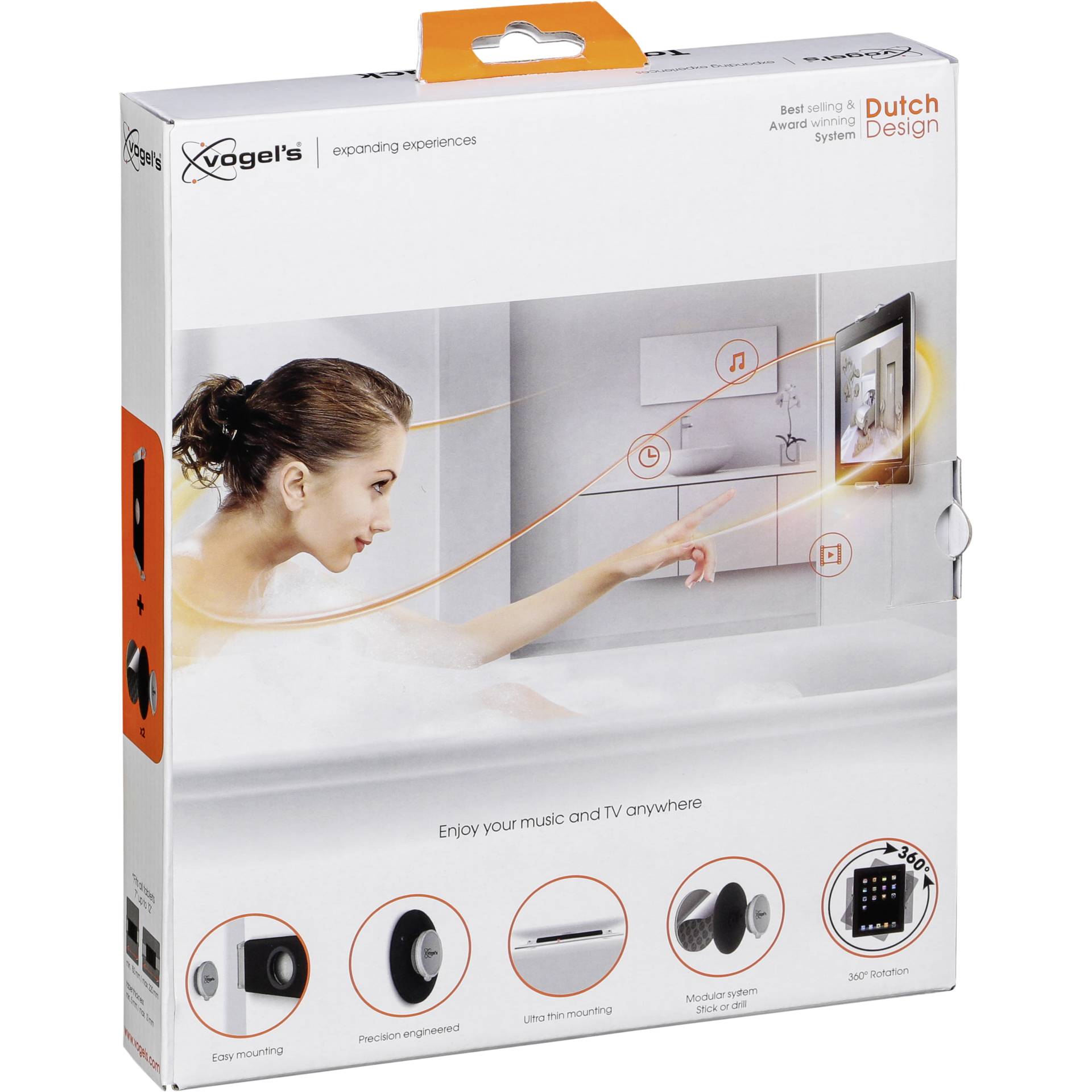 Vogels TMS 1010 RingO Universeller Tablet Wall Pack 2