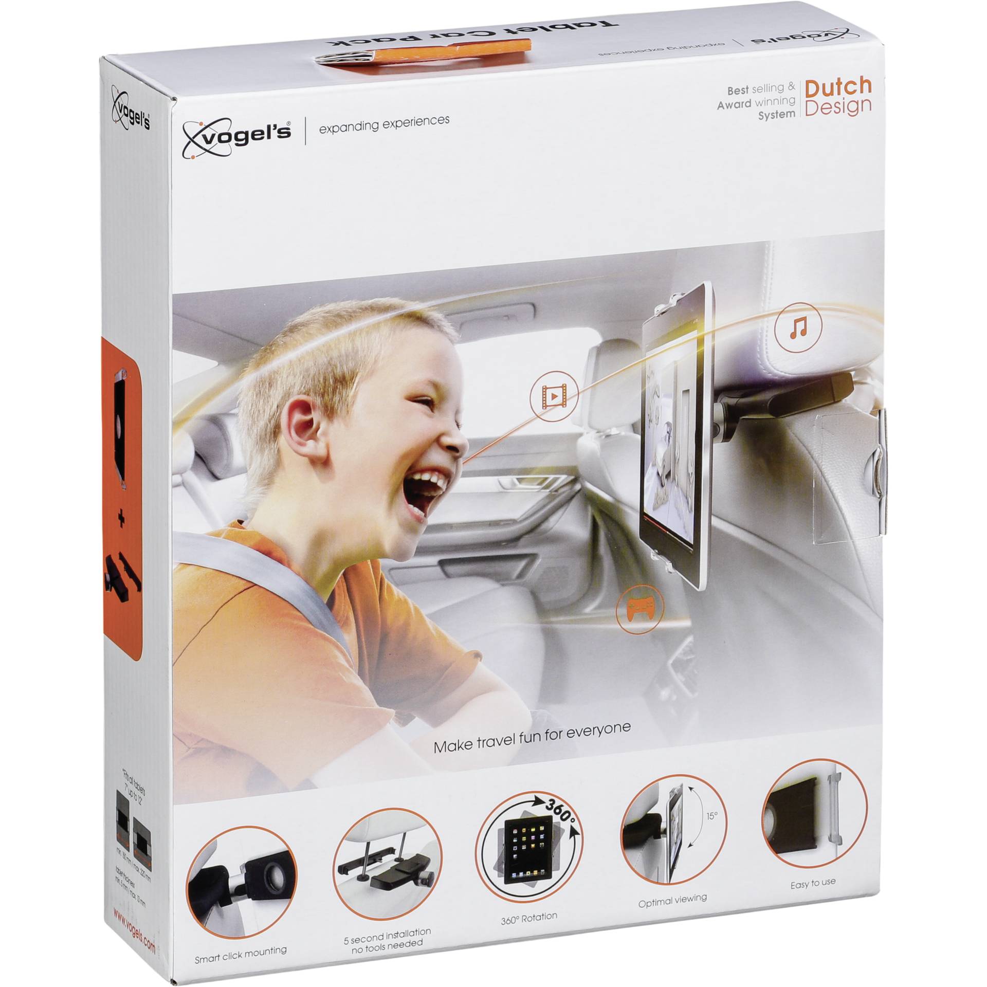 Vogels TMS 1020 RingO Universeller Tablet Car Pack 2