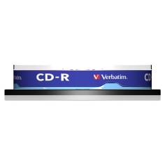 1x10 Verbatim CD-R 80 / 700MB 52x Speed Extra Protection CB 2