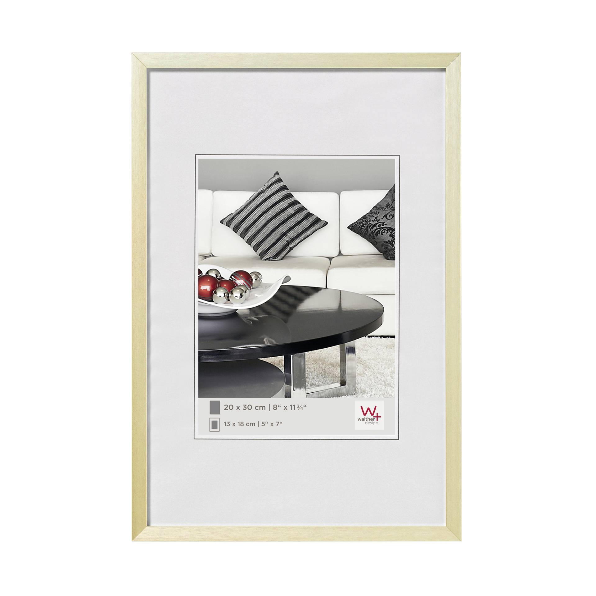 Walther Chair              30x40 aluminio oro AJ040G