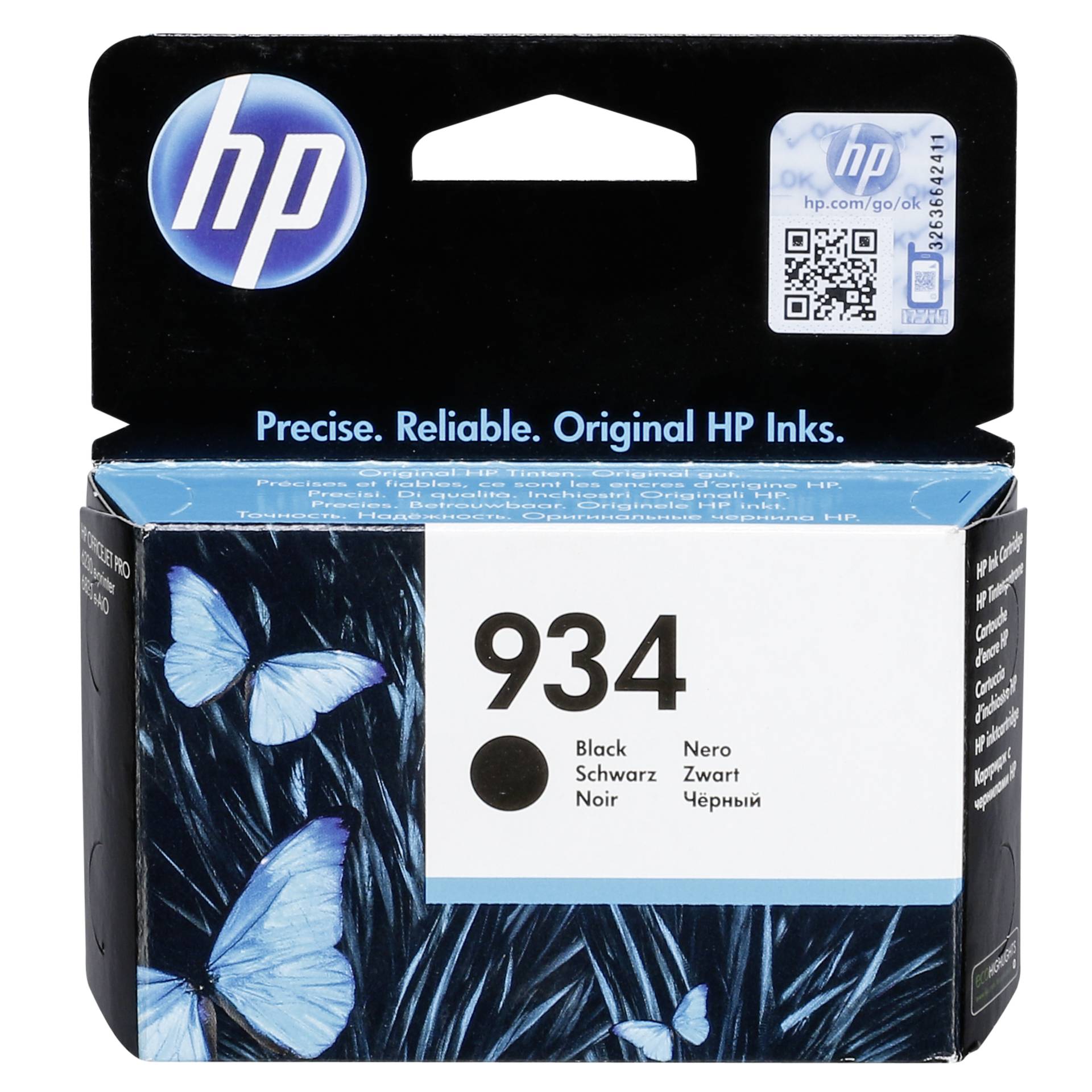 HP C2P19AE cartuccia nero No. 934