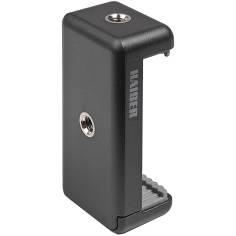 Kaiser Smartphone Mount black with 2 tripod sockets 6015 2