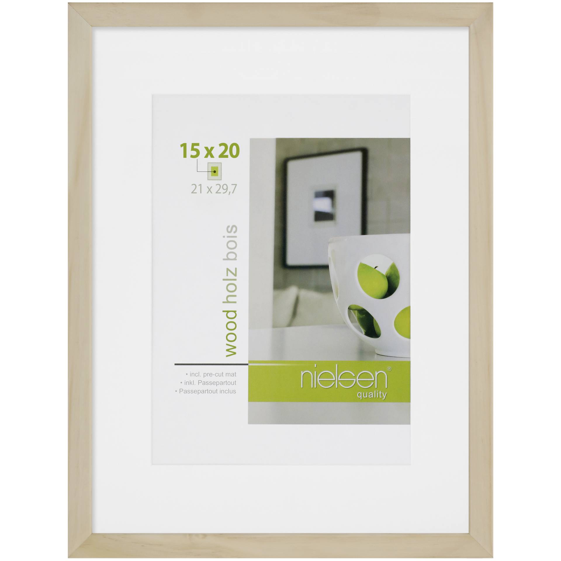 Nielsen Apollon naturale 21x29,7 legno DIN A4 8988048