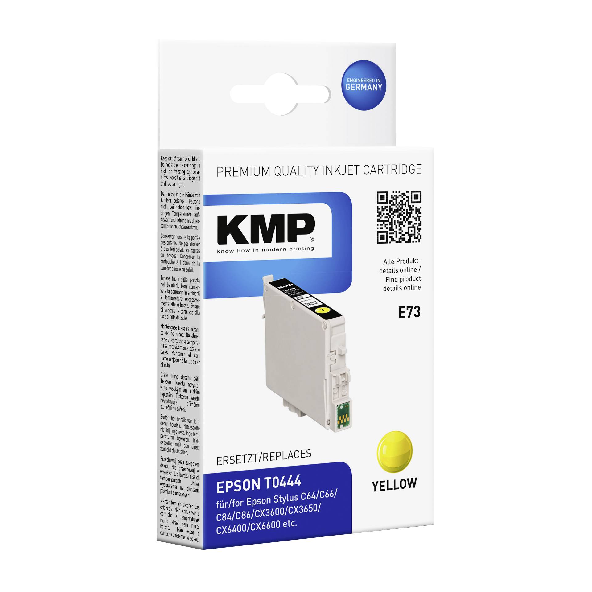 KMP E73 cartuccia giallo compatibile con Epson T 044