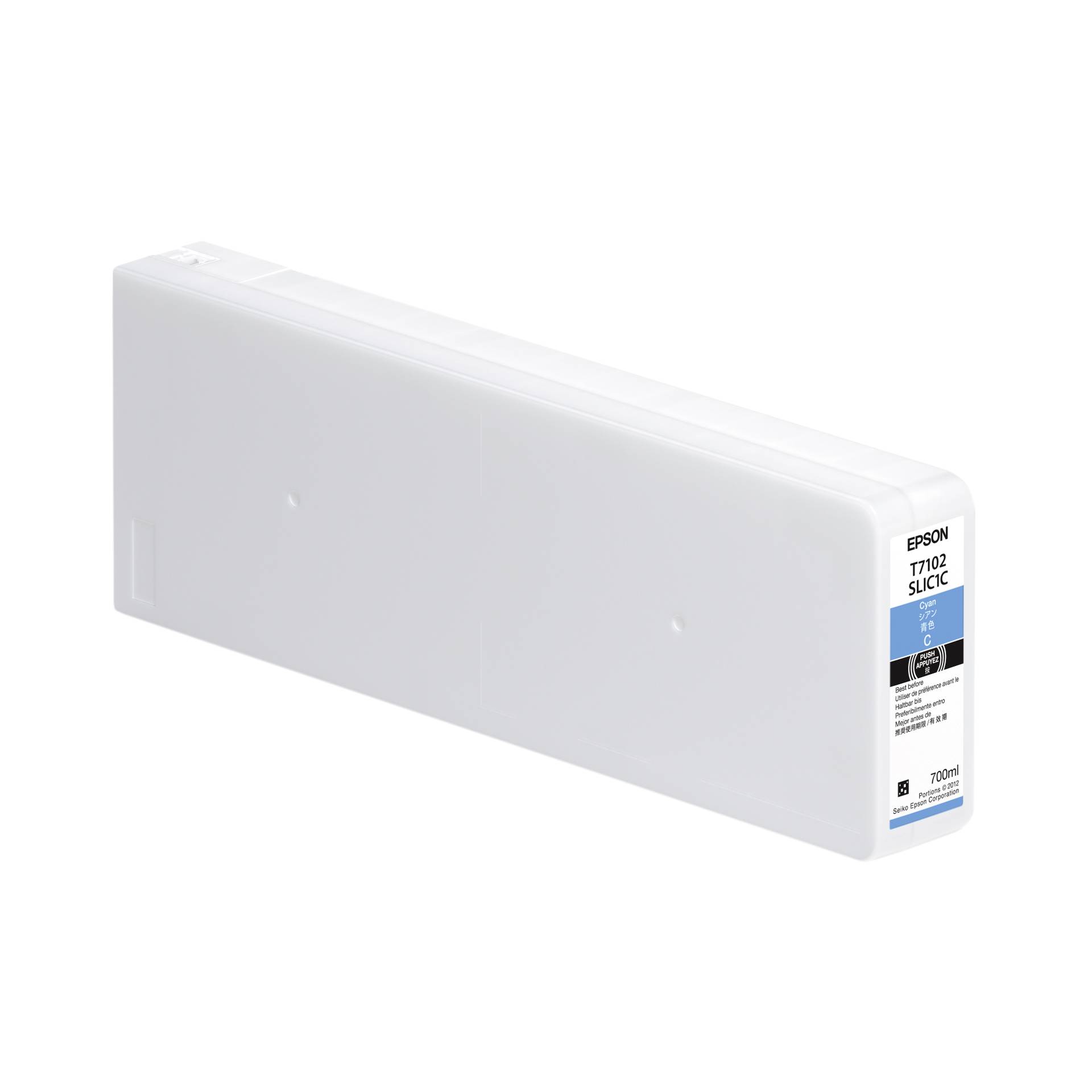 Epson cartuccia ciano T 710 700 ml              T 7102