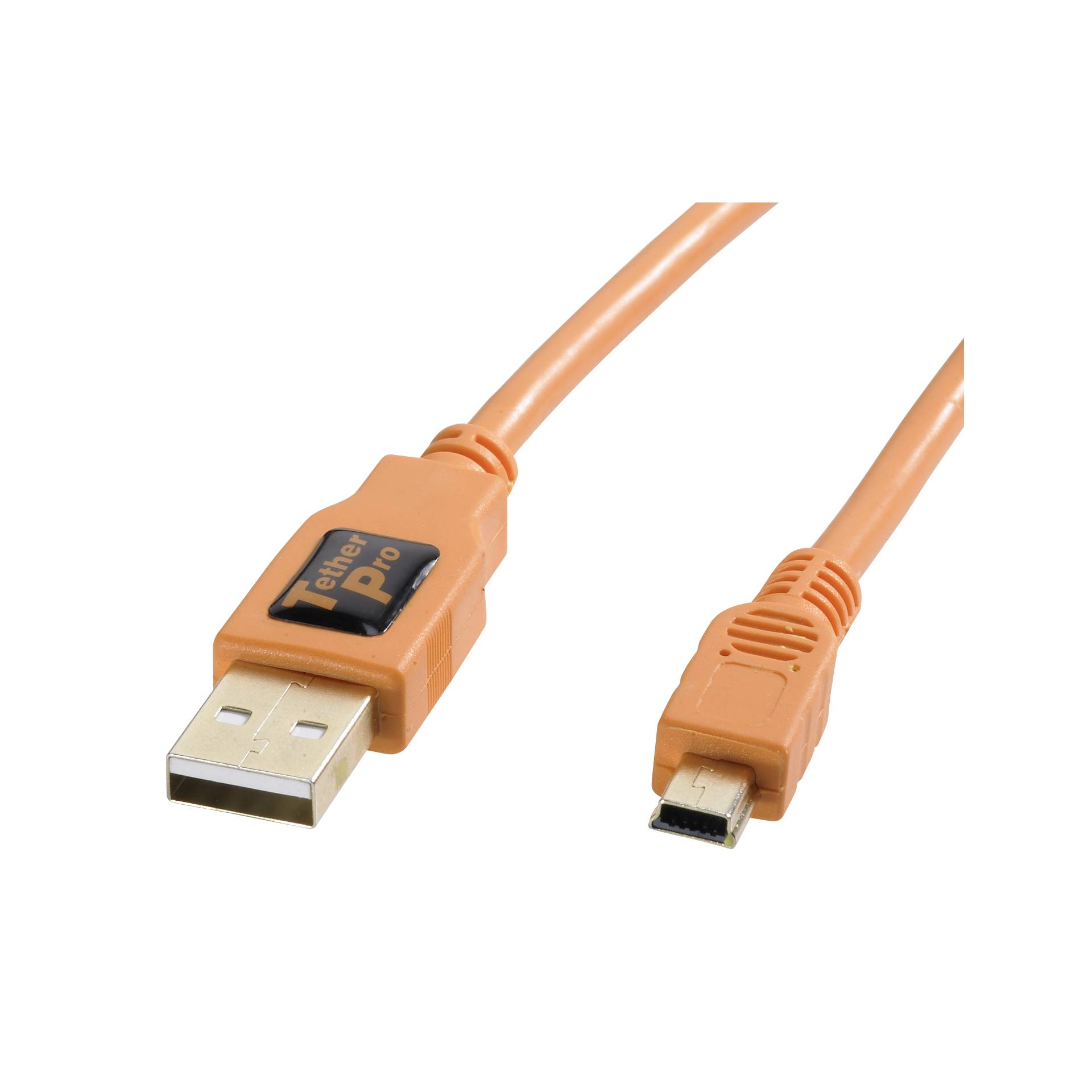 Tether Tools TetherPro USB 2.0 A/MiniB 5 Pin 4,6m arancio