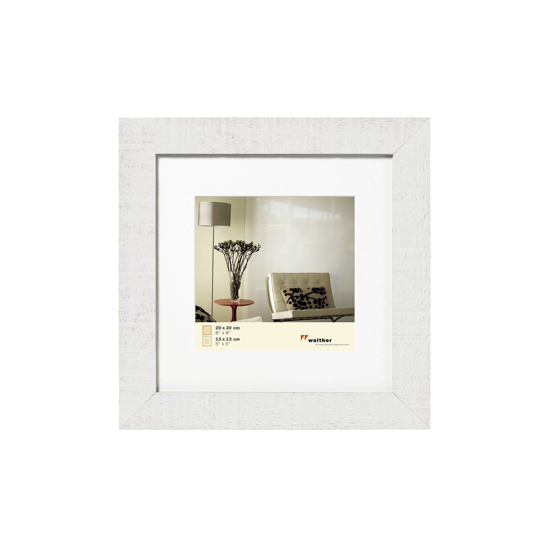 Walther Home               20x20 legno polarweiß HO220V