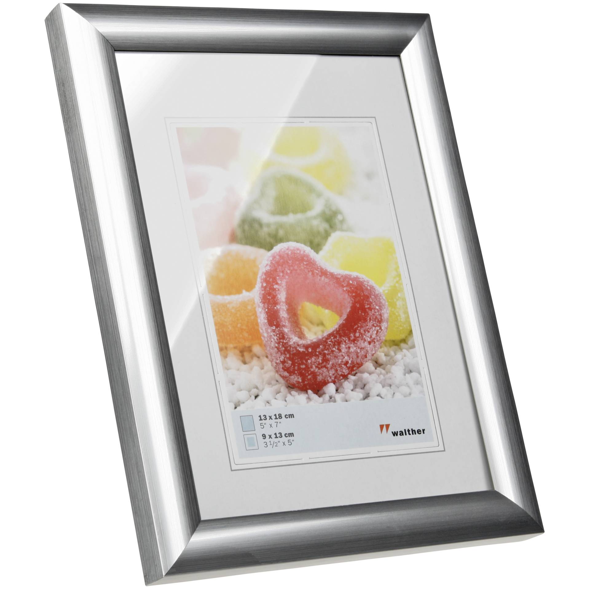 Walther Trendstyle argento 13x18 plastica KP318S