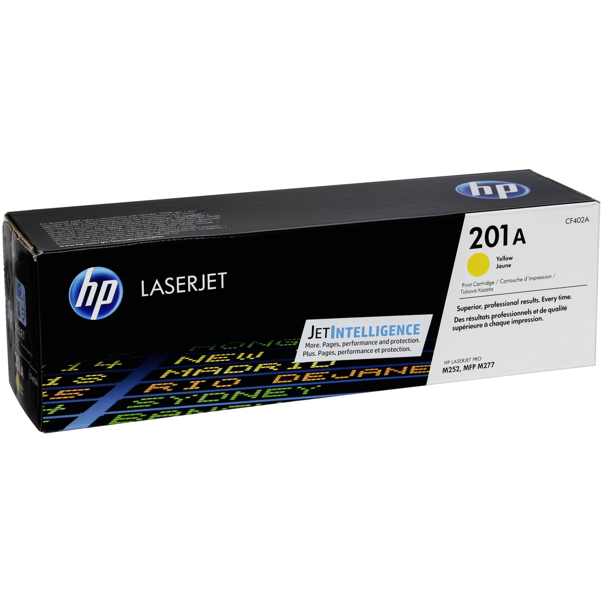 HP cartuccia CF 402 A giallo No. 201 A