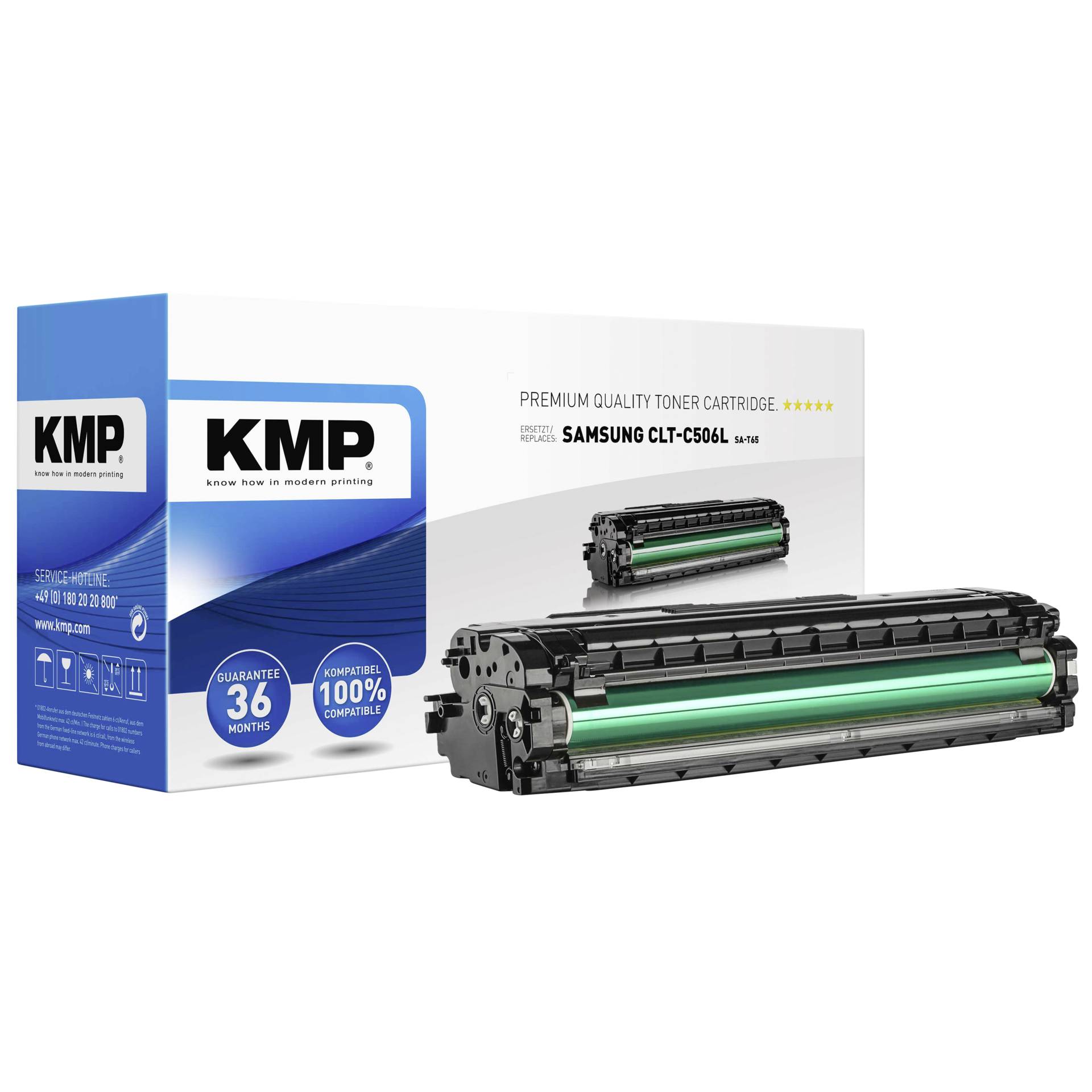KMP SA-T65 cartuccia ciano compatibil.con Samsung CLT-C506L