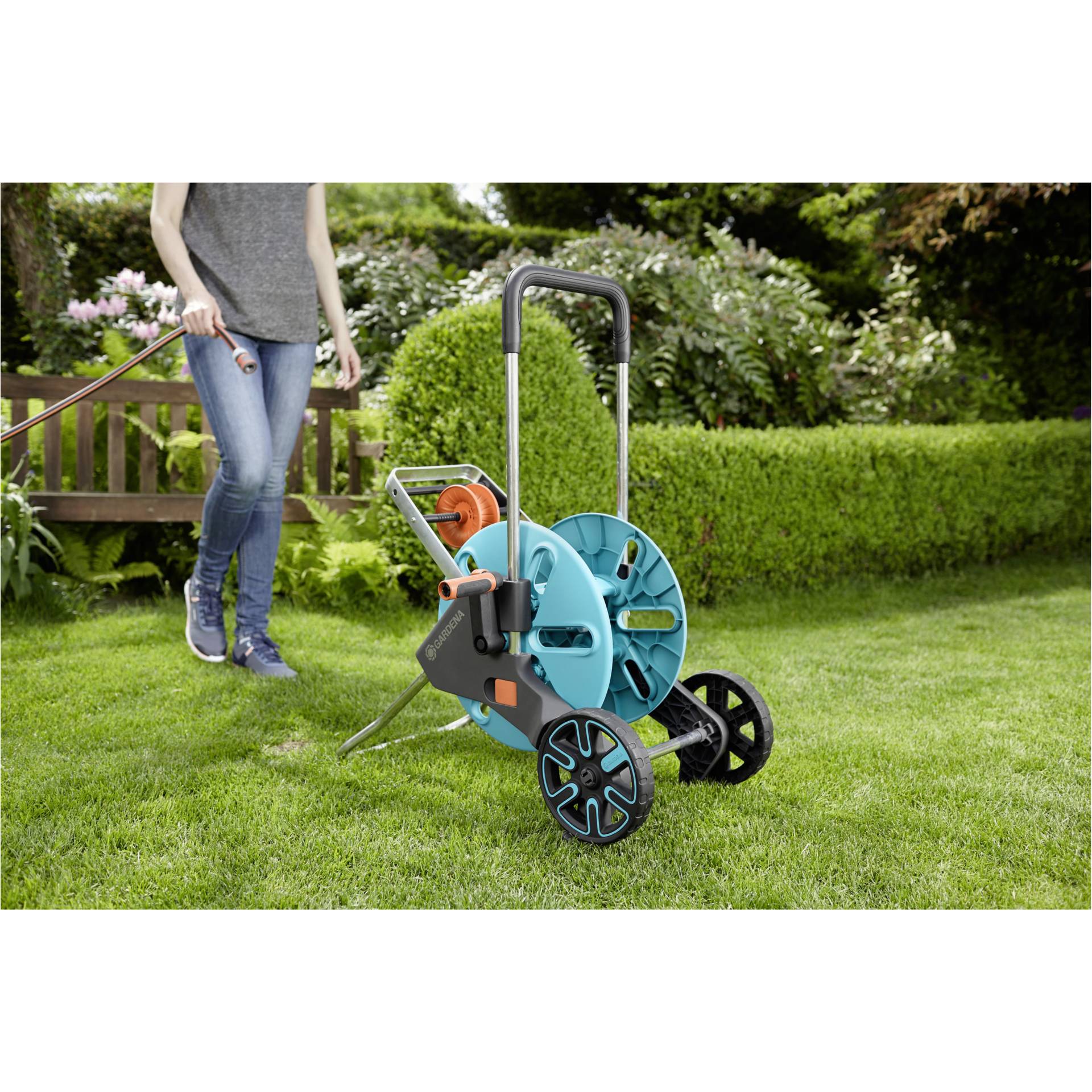 Gardena carrello avvolgitubi AquaRoll M Easy