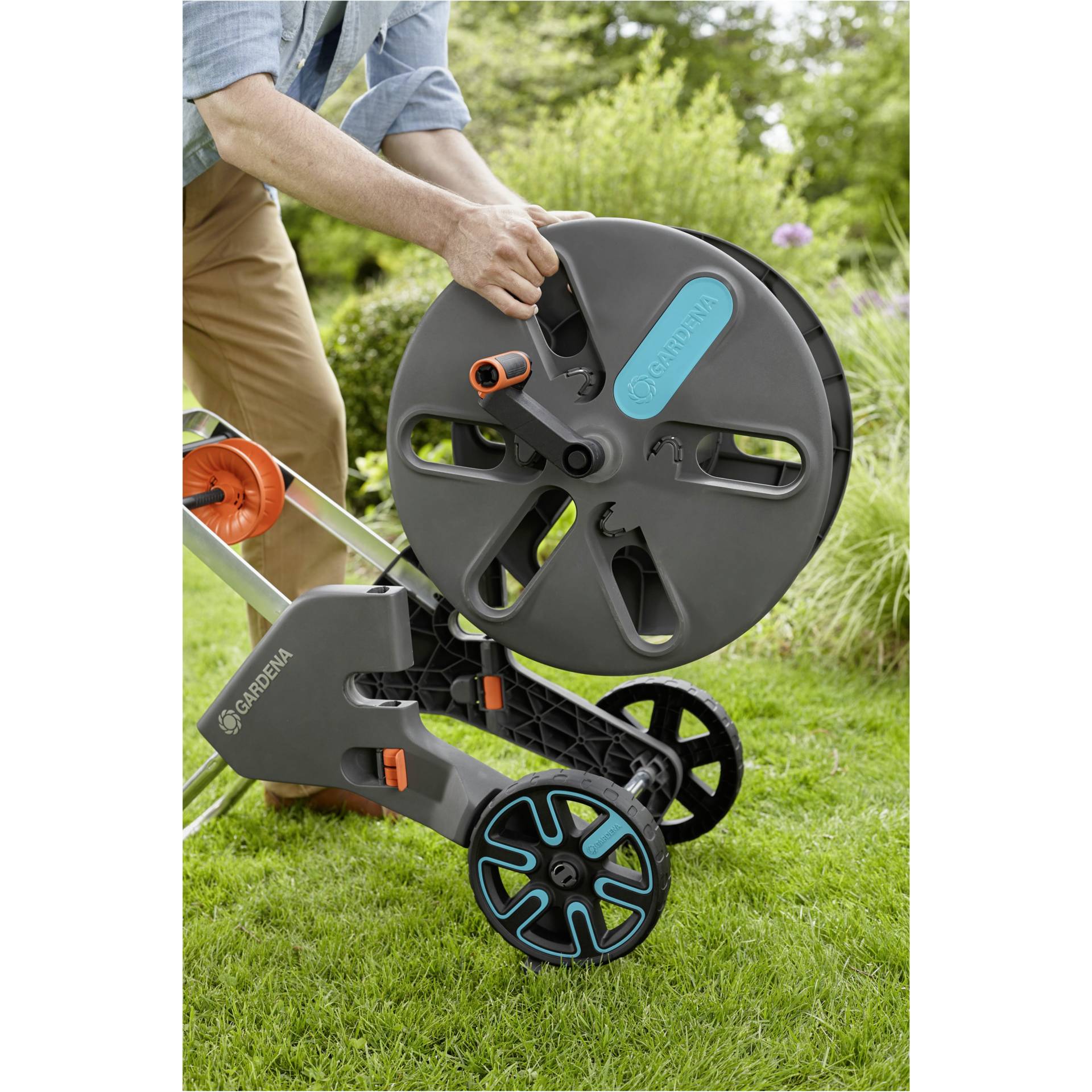 Gardena carrello avvolgitubi AquaRoll L Easy