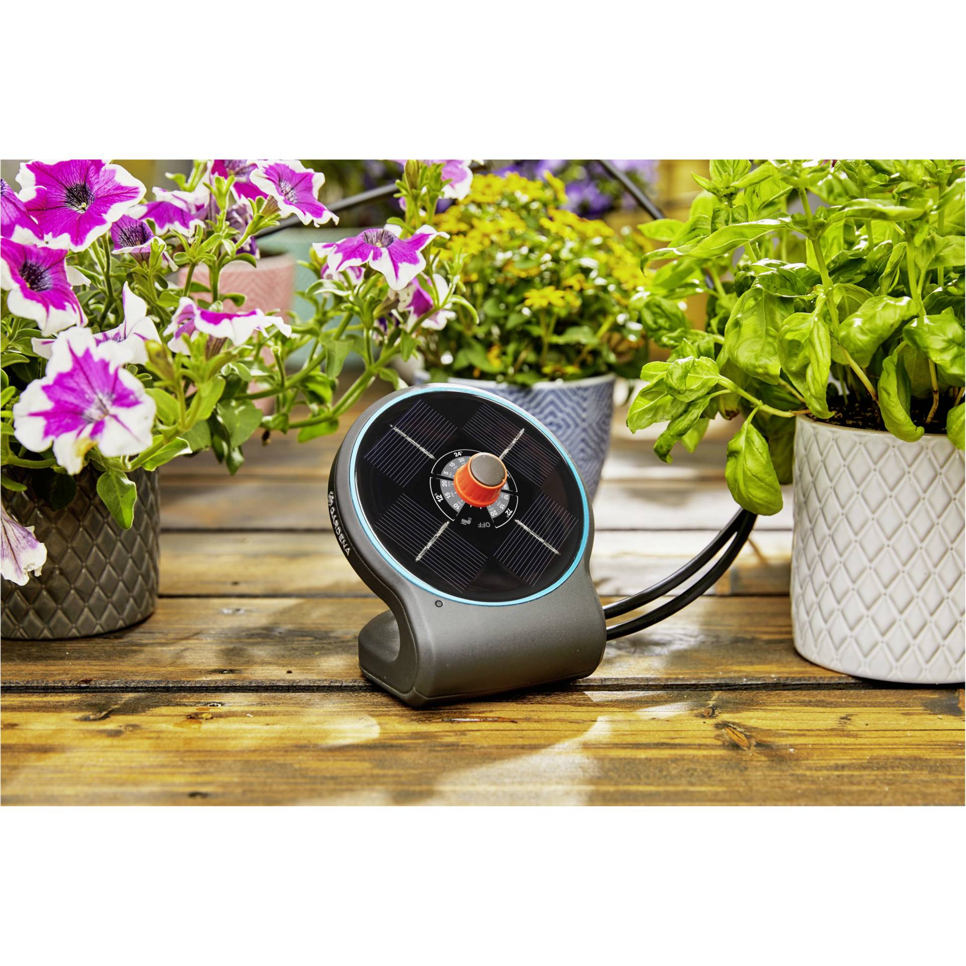 Gardena set irrigazione a energia solare aquaBloom