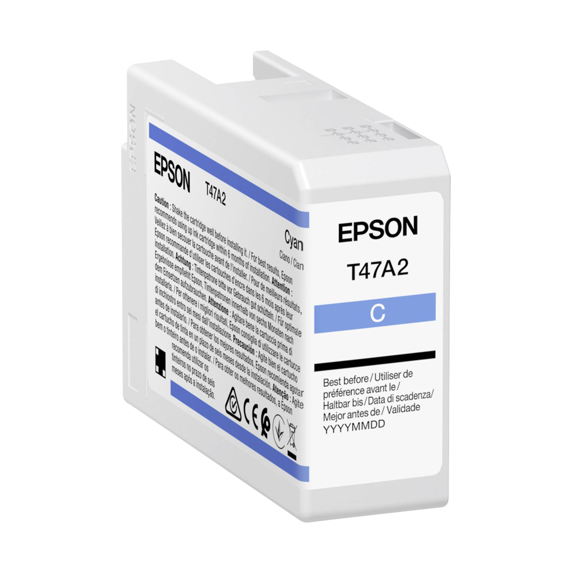Epson cartuccia ciano T 47A2 50 ml Ultrachrome Pro 10