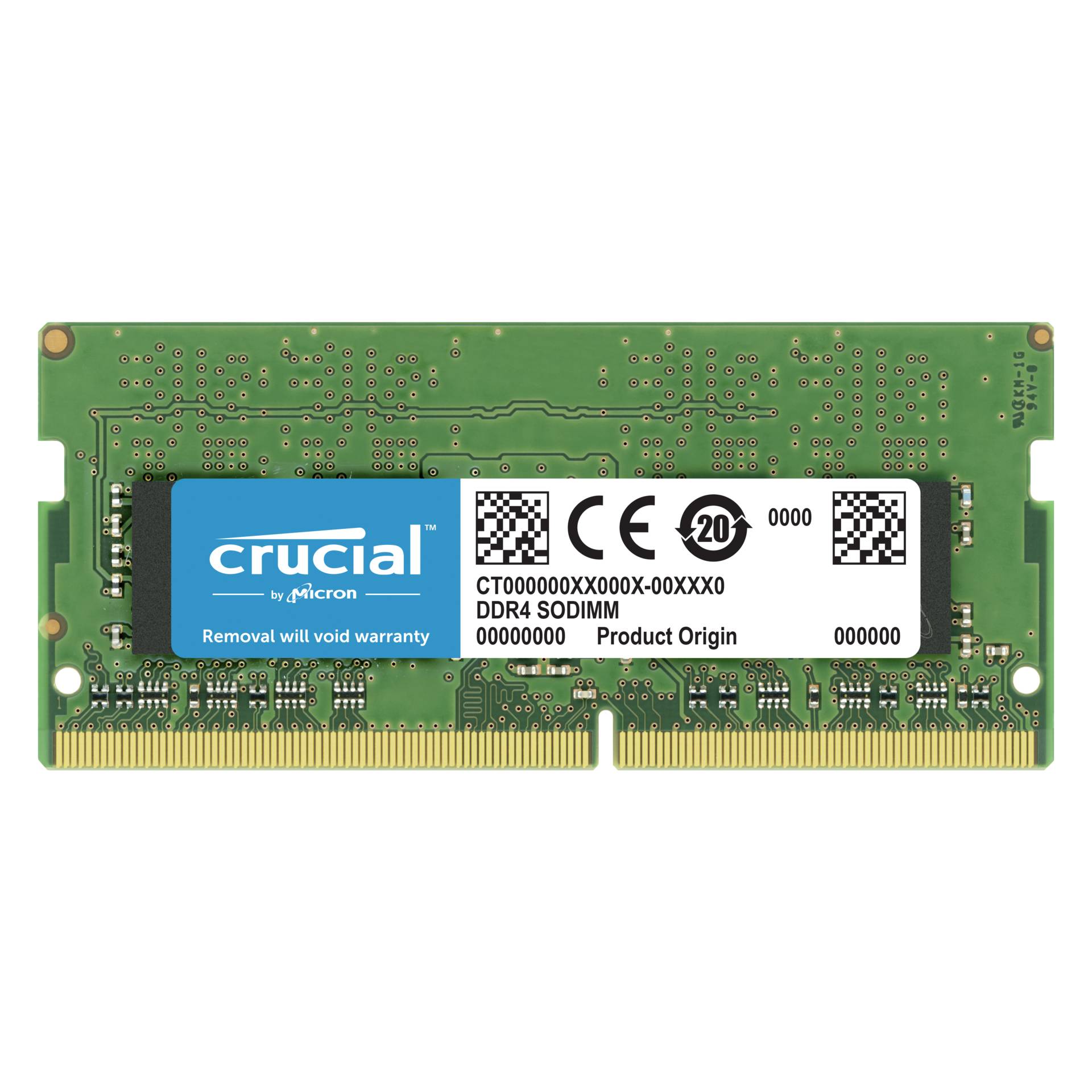 Crucial 8GB DDR4 3200 MT/s SODIMM 260pin