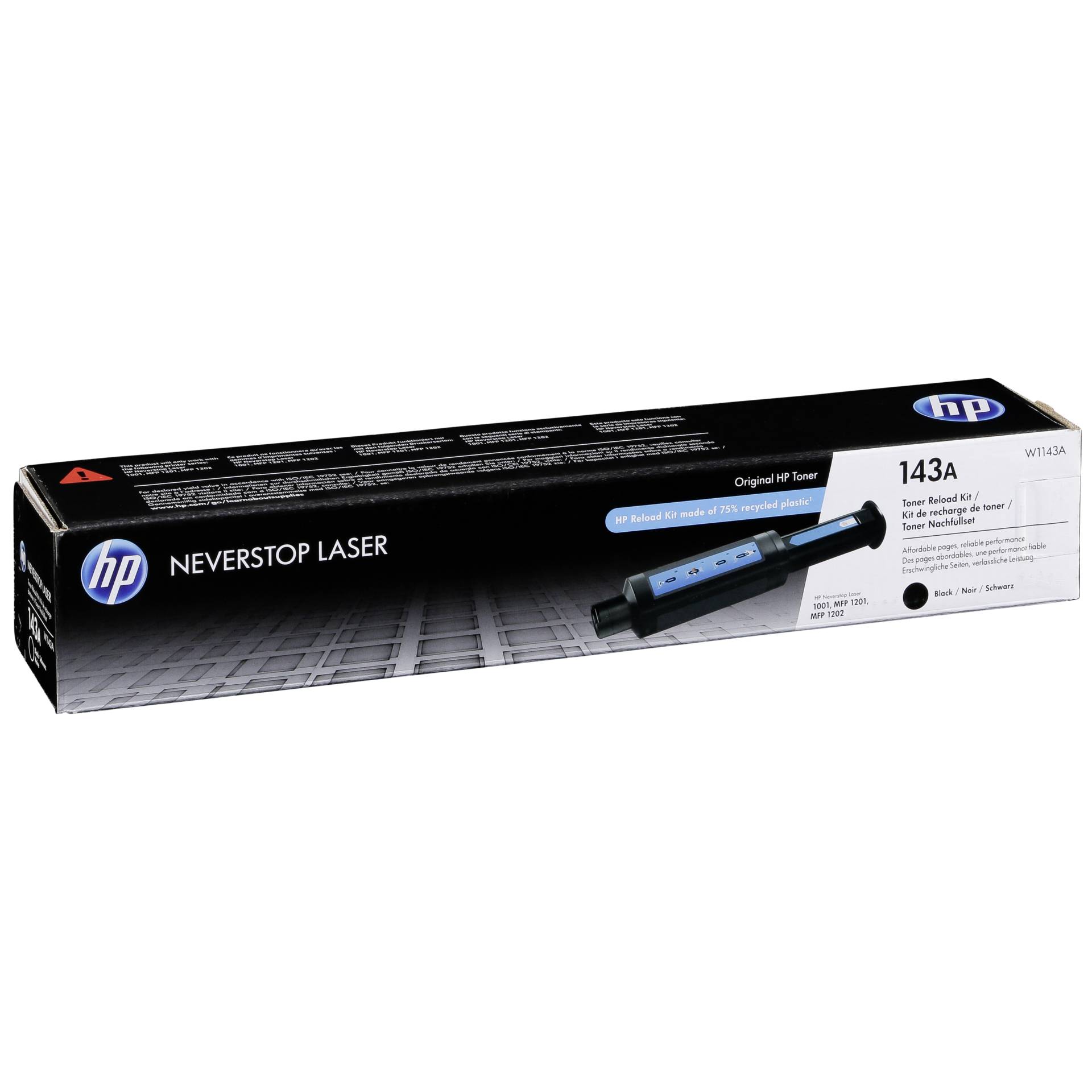 HP W1143A Neverstop Toner- refill kit No. 143 A