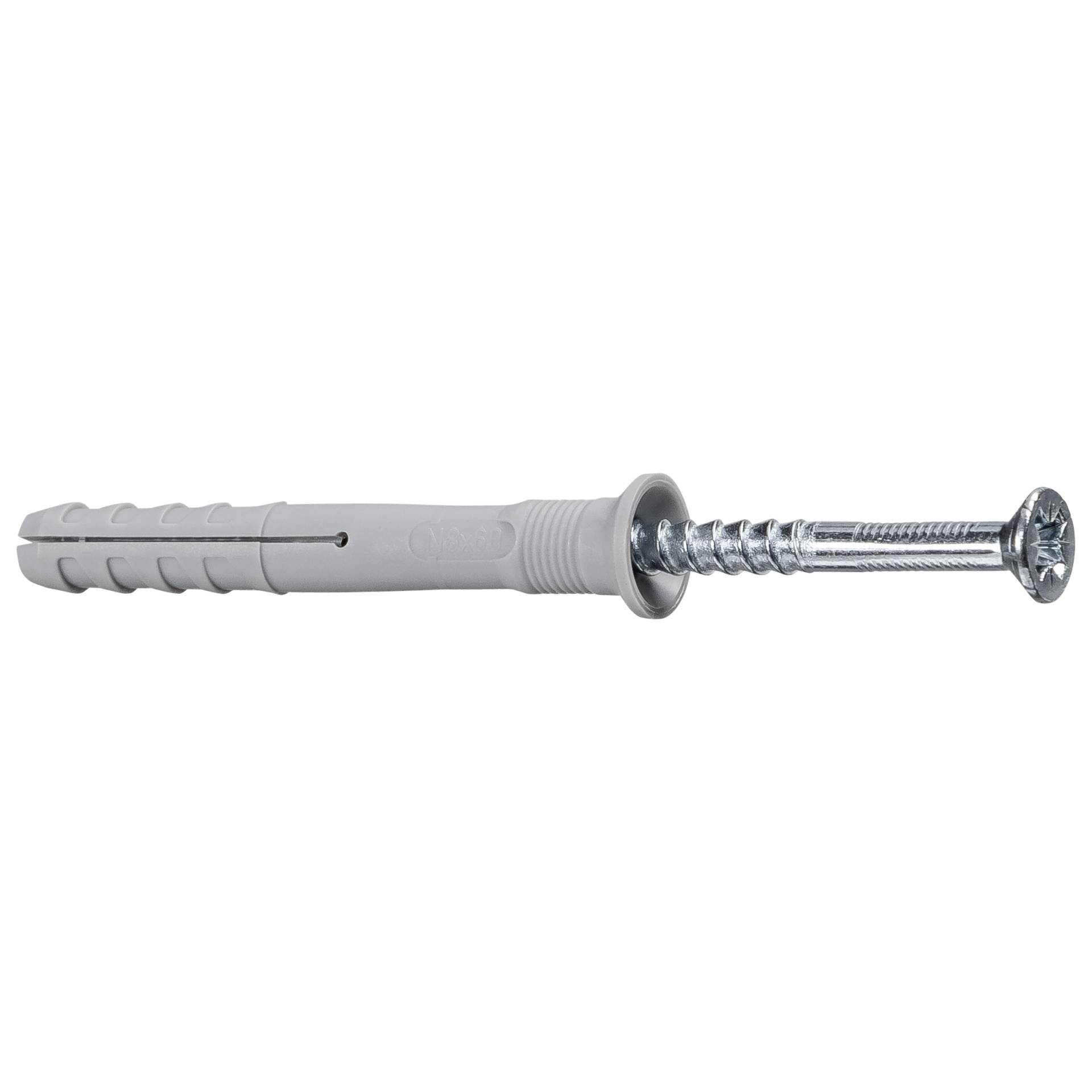 Fischer tasselli vite chiodo N 8x60/20 S 100 pz.