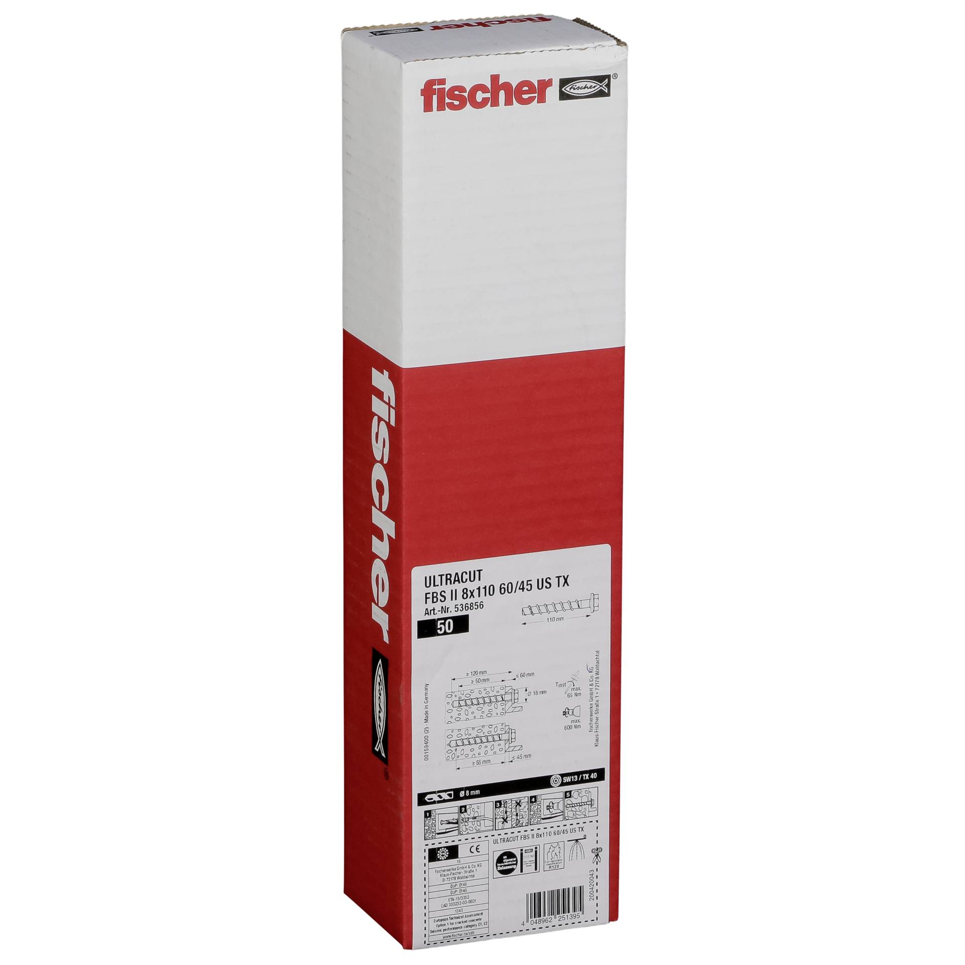 Fischer ULTRACUT FBS II 8x110 60/45 US TX