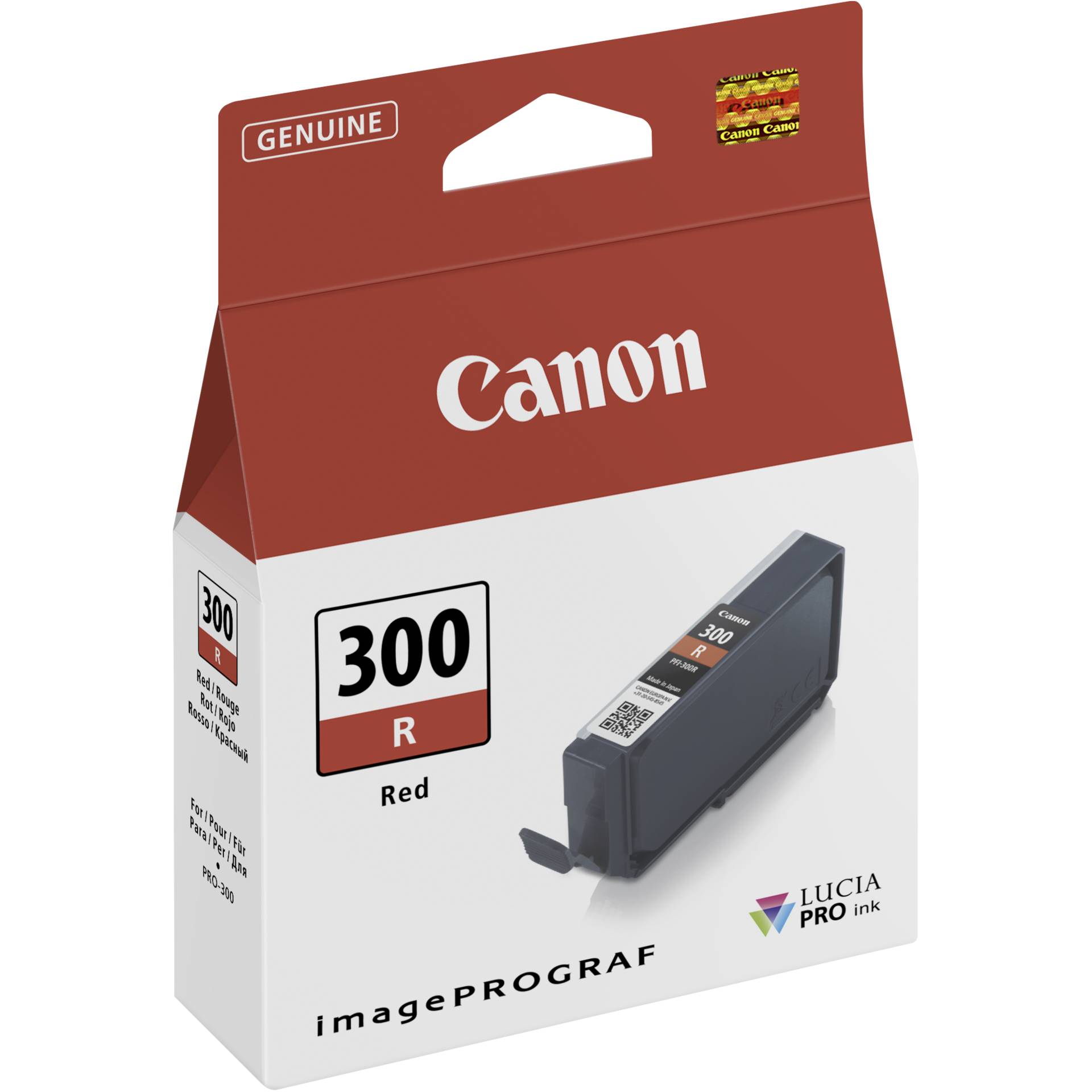 Canon PFI-300 R rosso