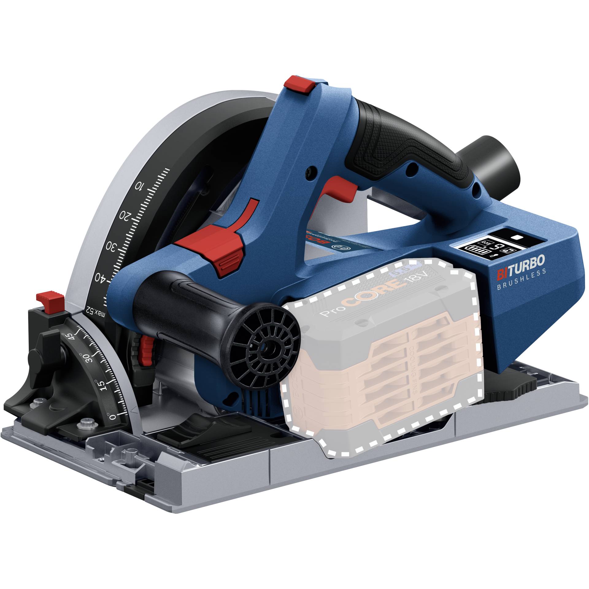 Bosch GKT 18V-52 GC CLC Cordless Plunge Saw
