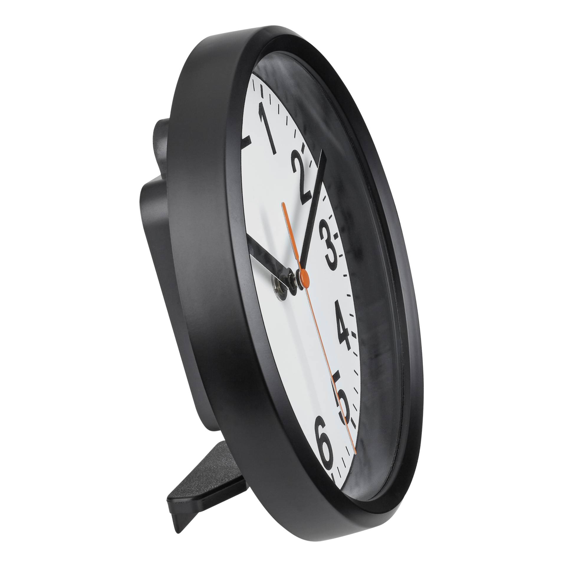 TFA 60.3538.01 Analogue radio wall clock black