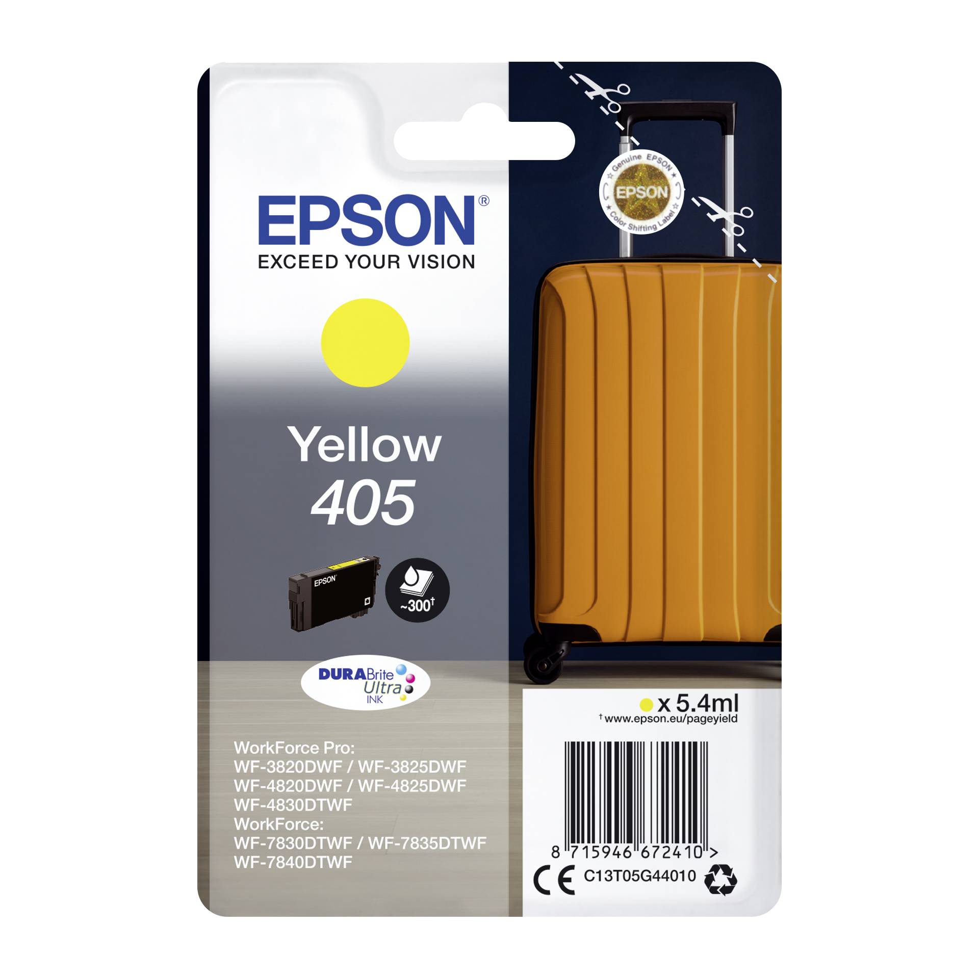 Epson cartuccia giallo DURABrite Ultra Ink 405   T 05G4