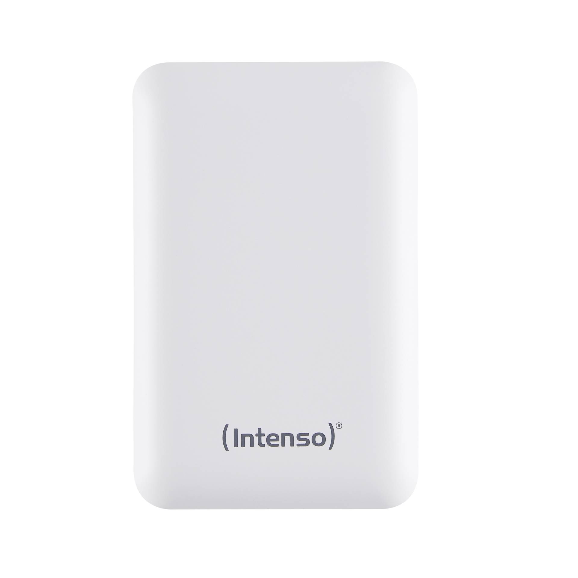 Intenso Powerbank XC10000 bianco +USB-A zu tipo C cavo 10000