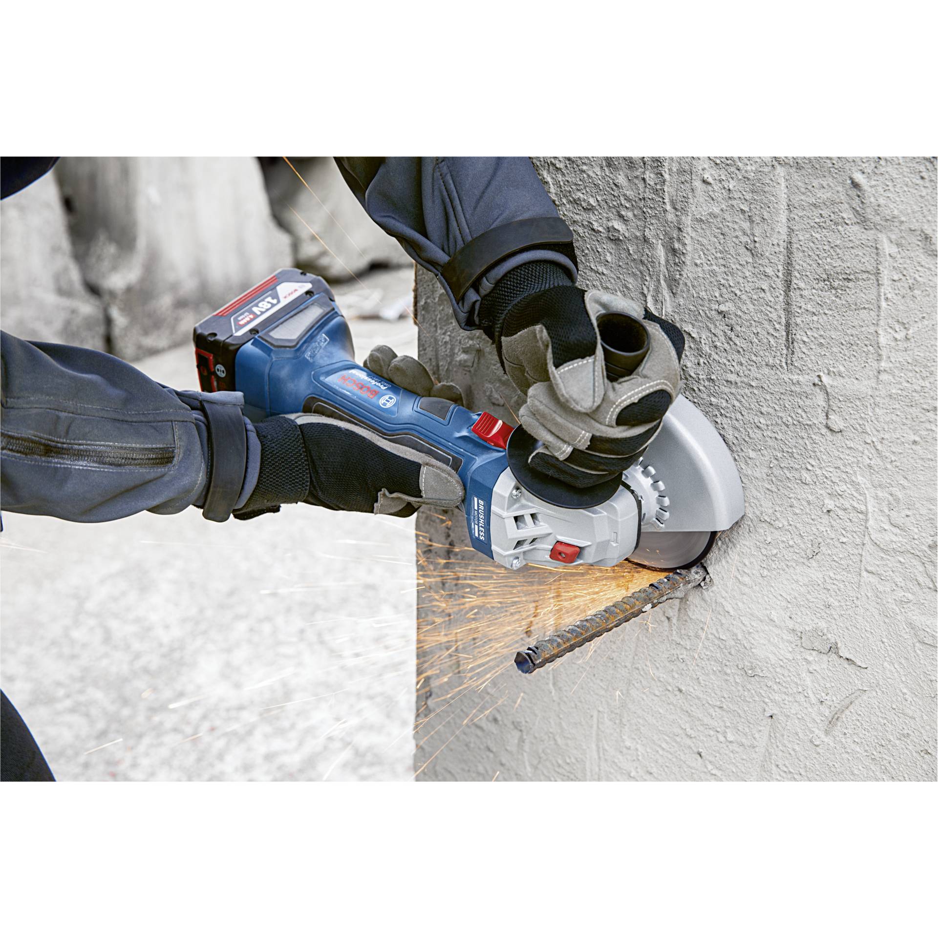 Bosch GWS 18V-7 125 mm L-BOXX Smerigliatrice angolare a batt