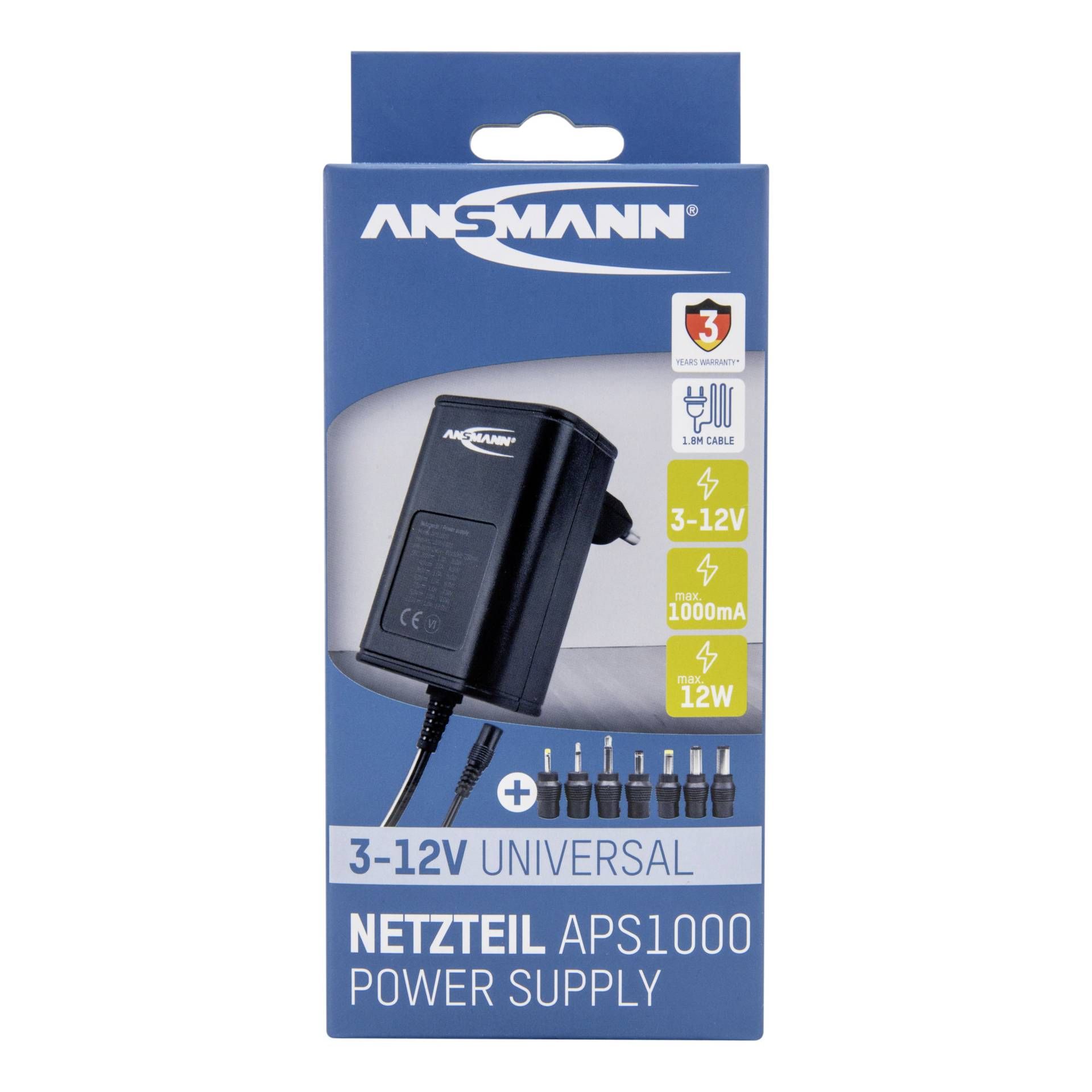 Ansmann APS 1000 NEW mass. 12 W             1201-0023