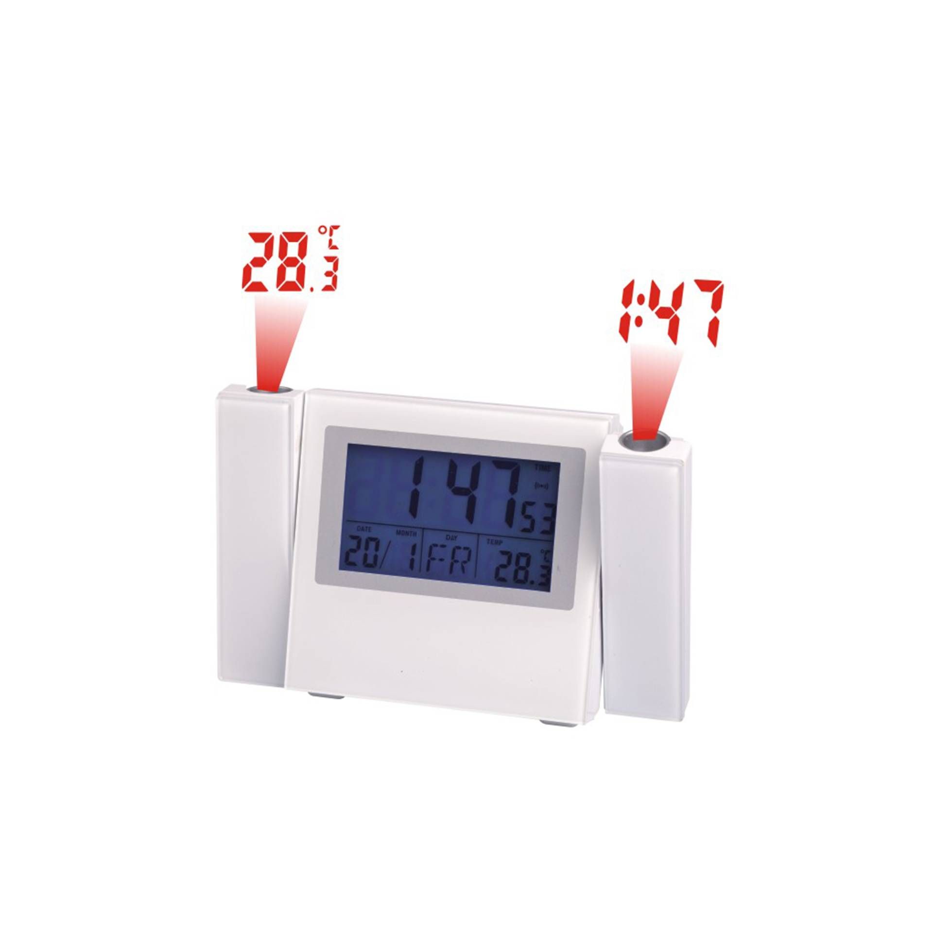 Mebus 42421 Radiosveglia a doppia proiezione