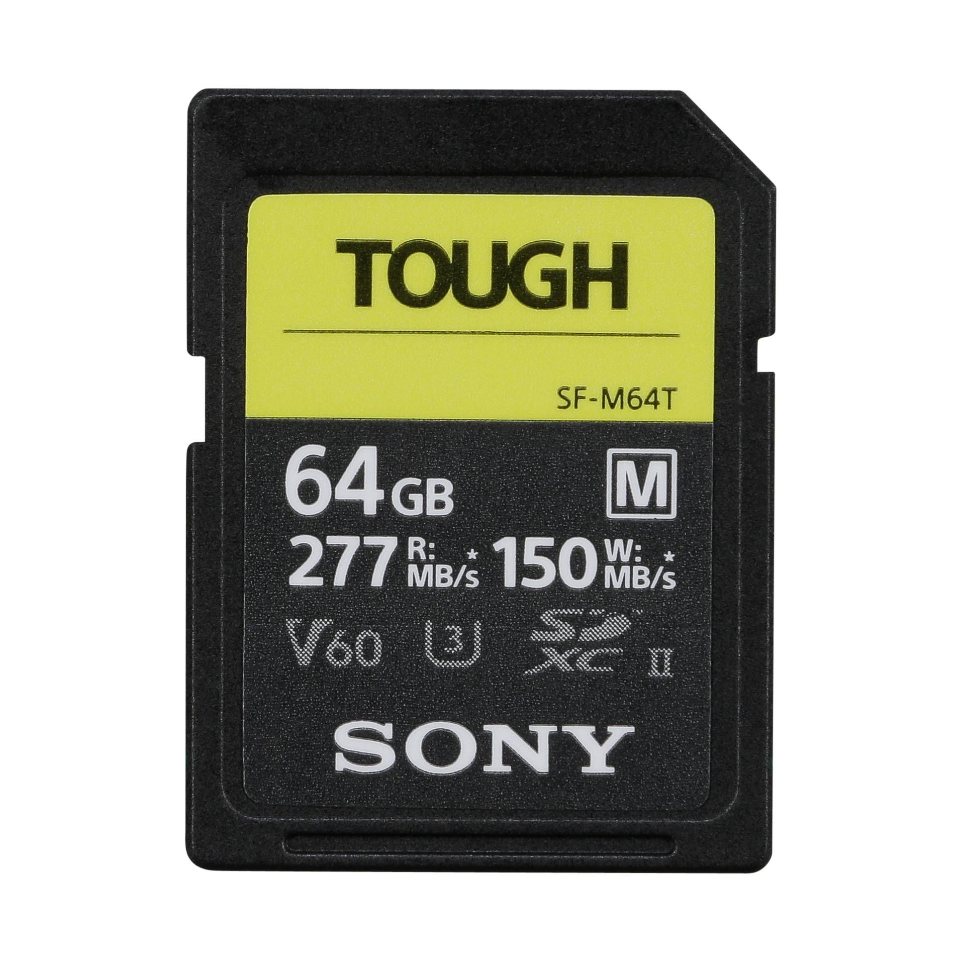 Sony SDXC M Tough series    64GB UHS-II Class 10 U3 V60