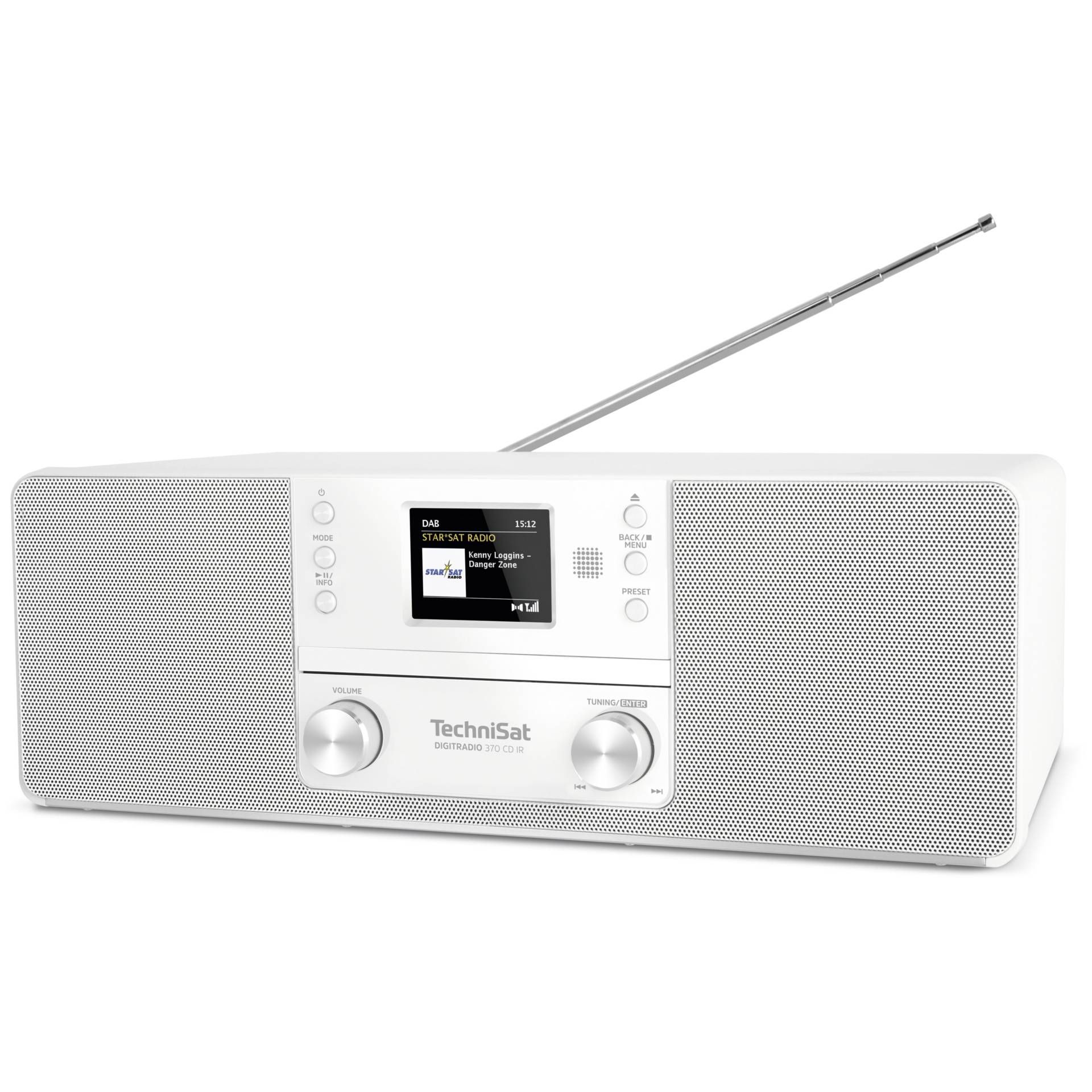 Technisat DigitRadio 370 CD IR bianco