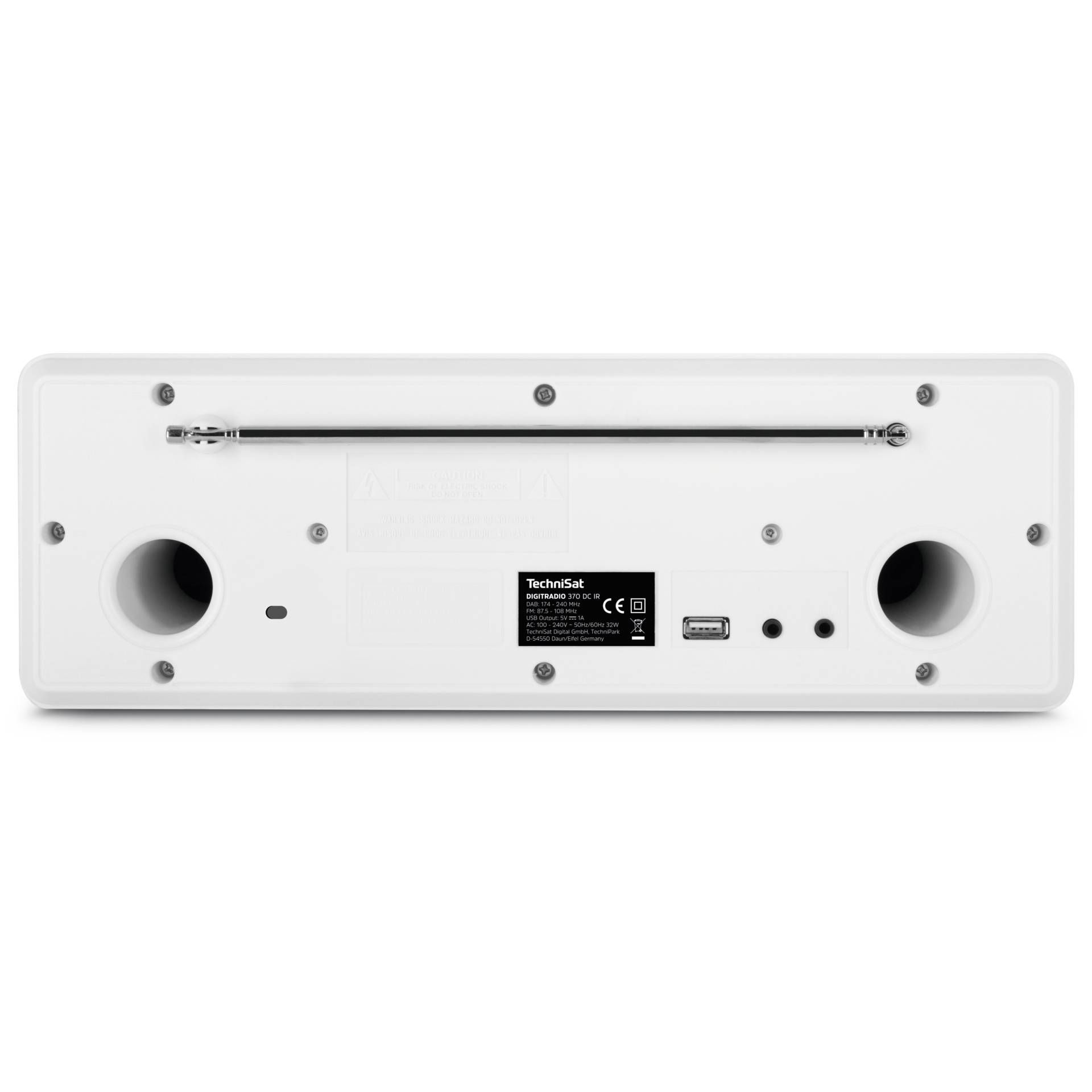 Technisat DigitRadio 370 CD IR bianco