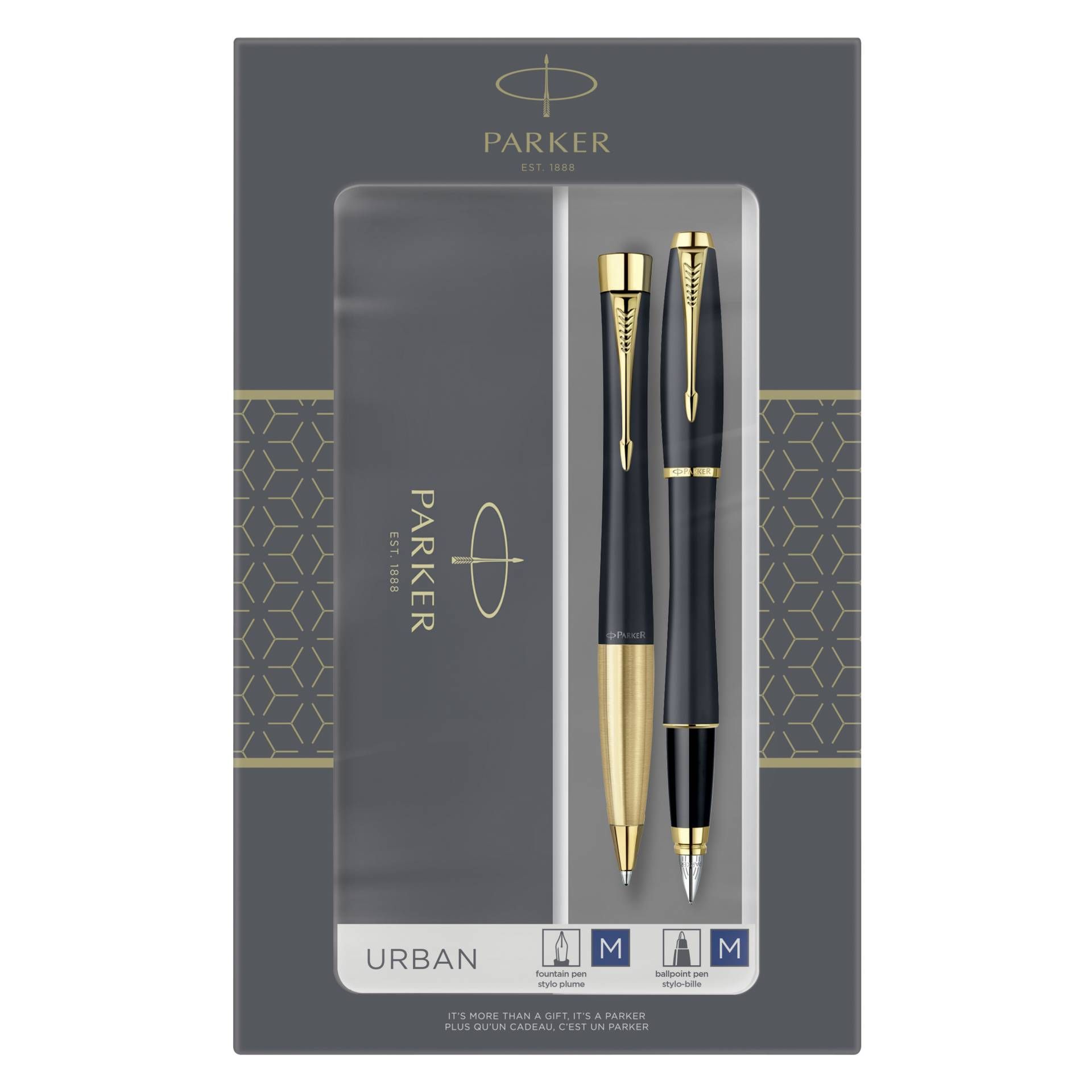 Parker Urban Muted Black G.C. DuoSet incl. Gift-box